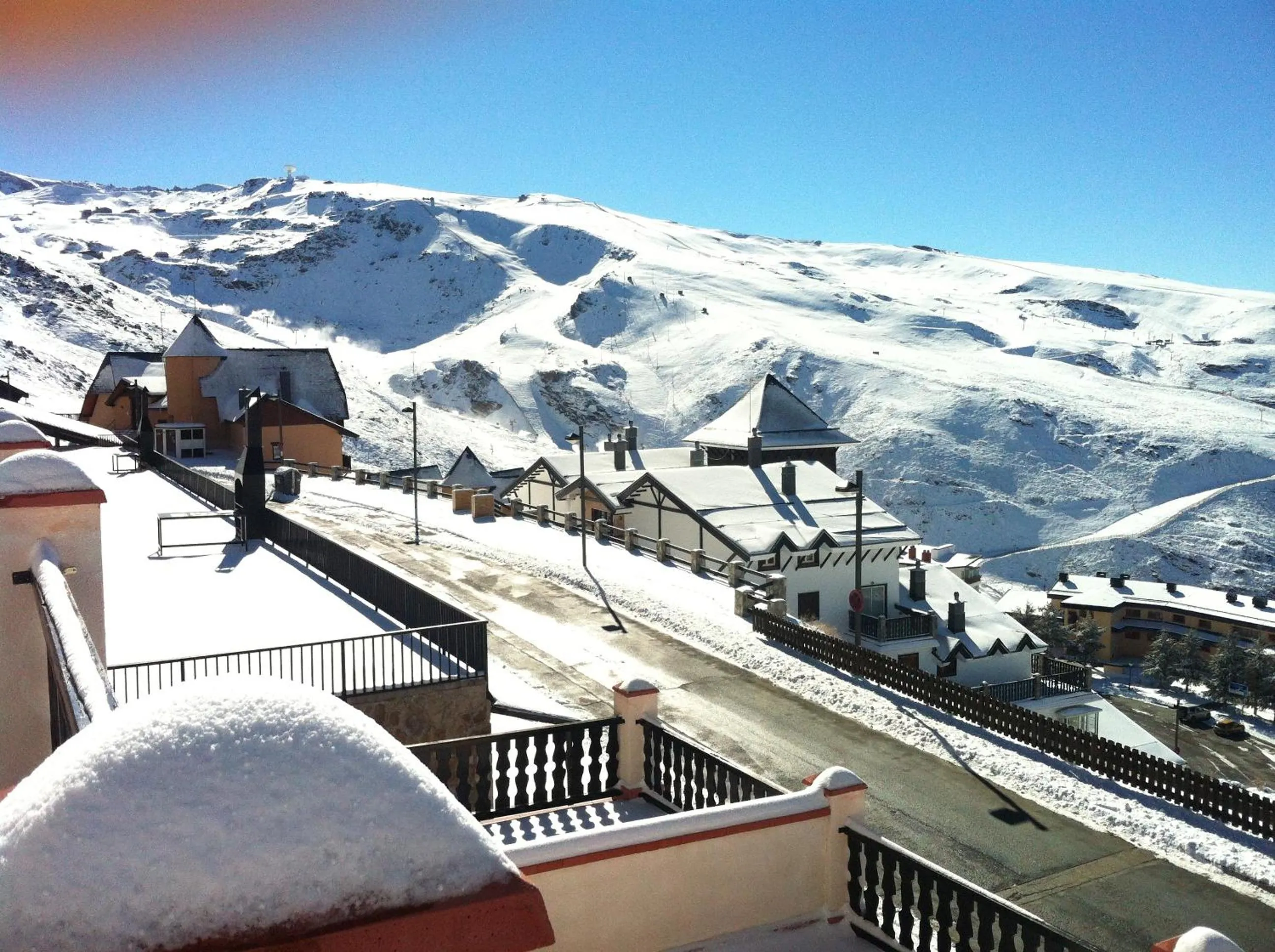 Winter in Apartamentos Montreal