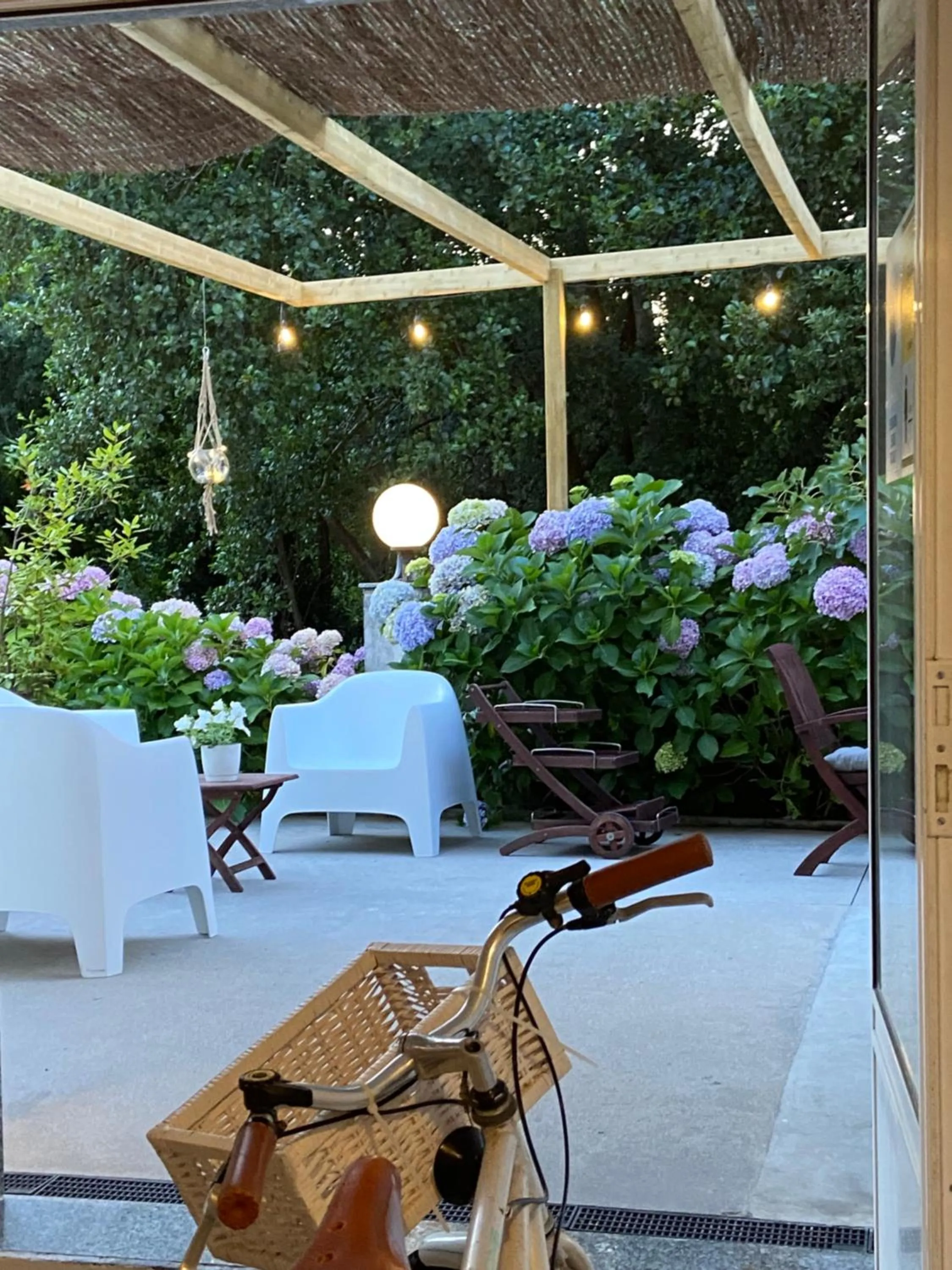 Patio in Hotel Farsund