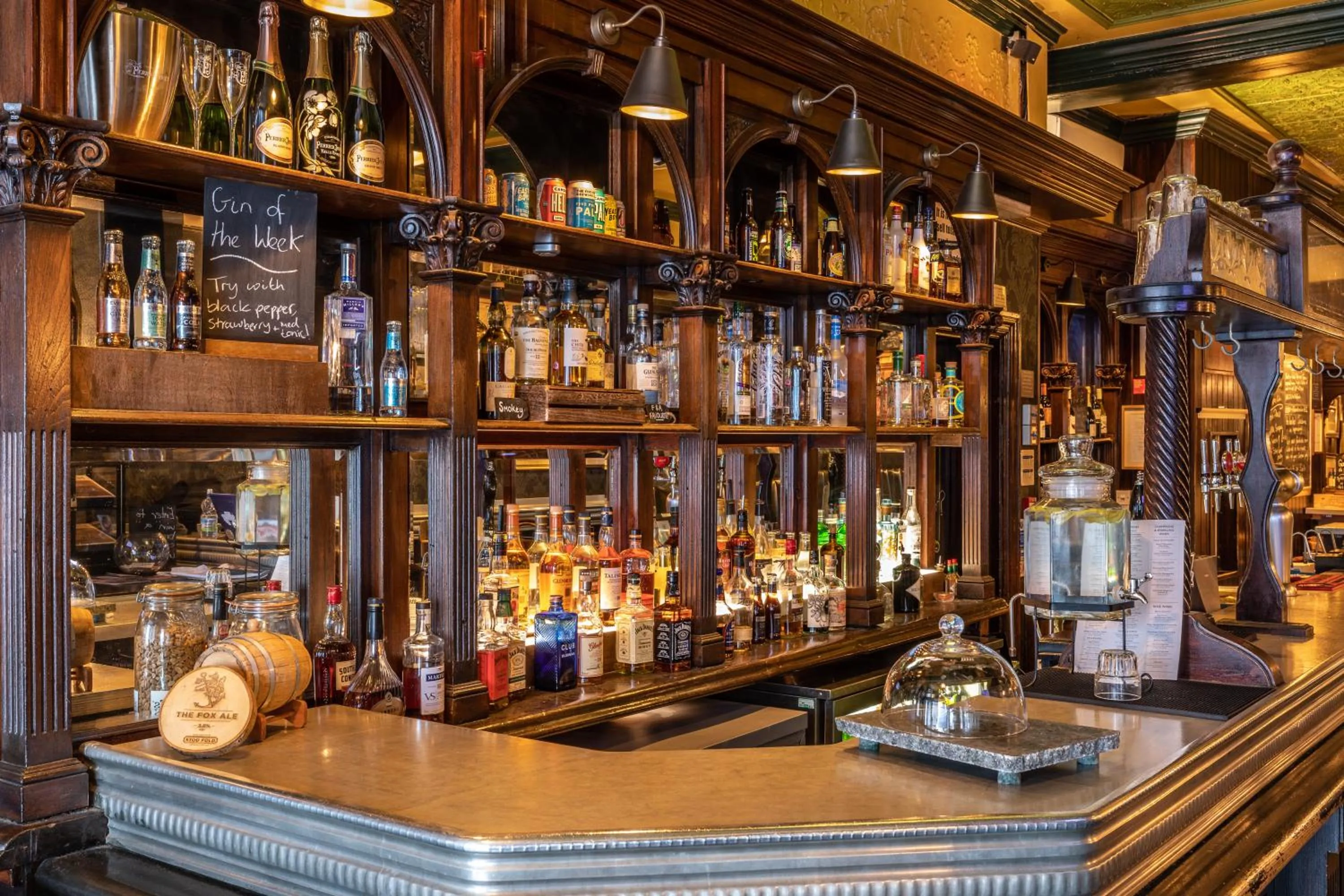 Lounge or bar in Fox and Anchor