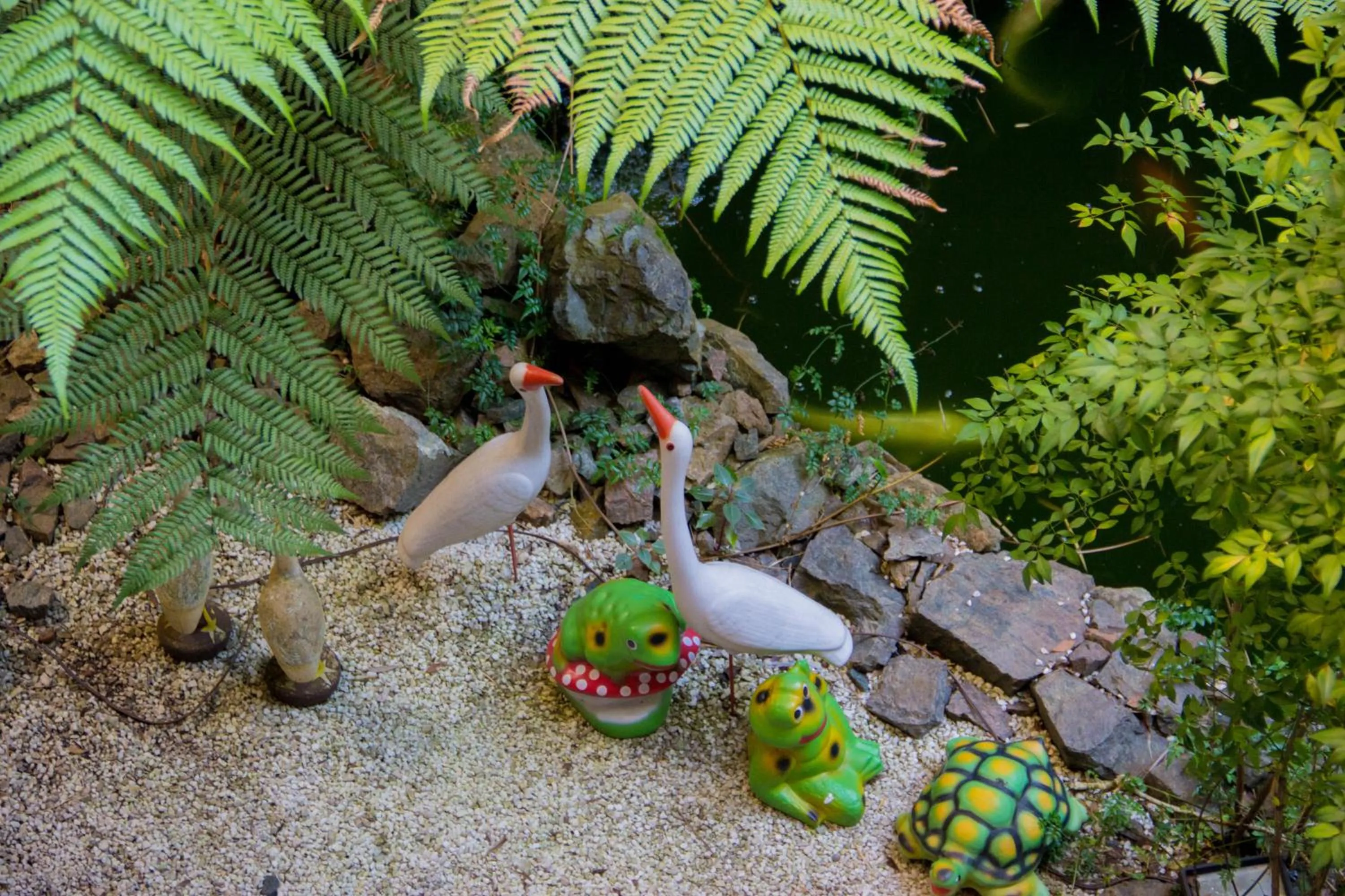 Garden view in Hotel Nikko