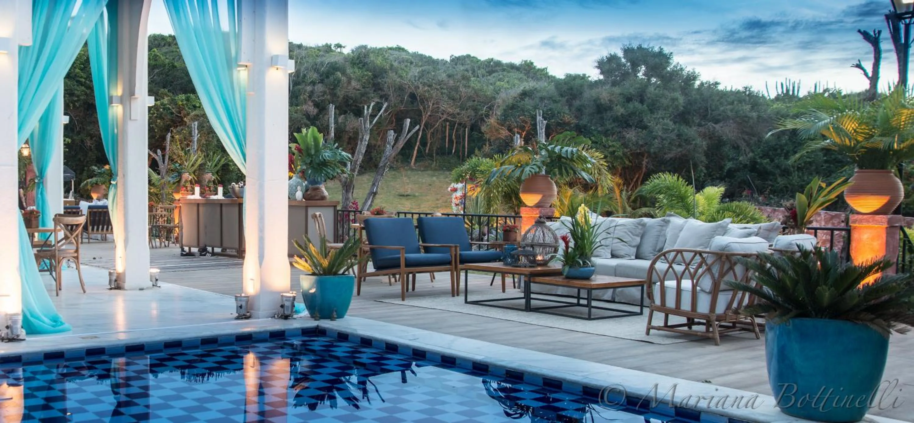 Patio in Pedra da Laguna Boutique Hotel SPA