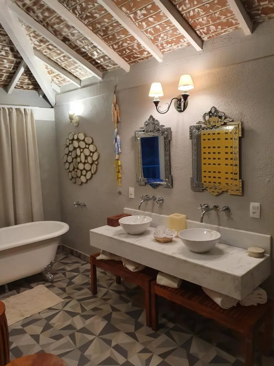 Bathroom in Pedra da Laguna Boutique Hotel SPA