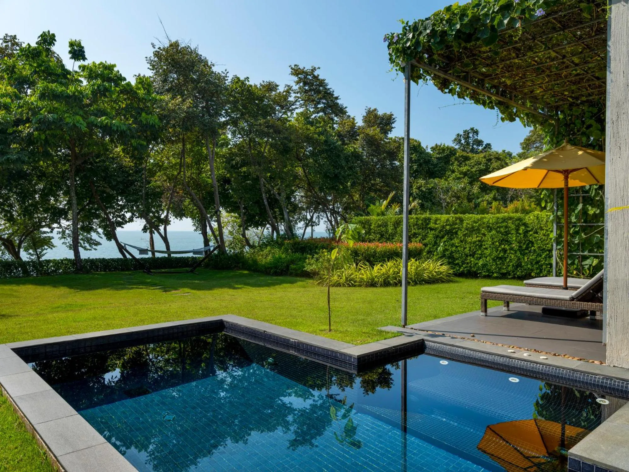 Pool view in The ShellSea Krabi I Luxury Beach Front Resort & Pool Villa