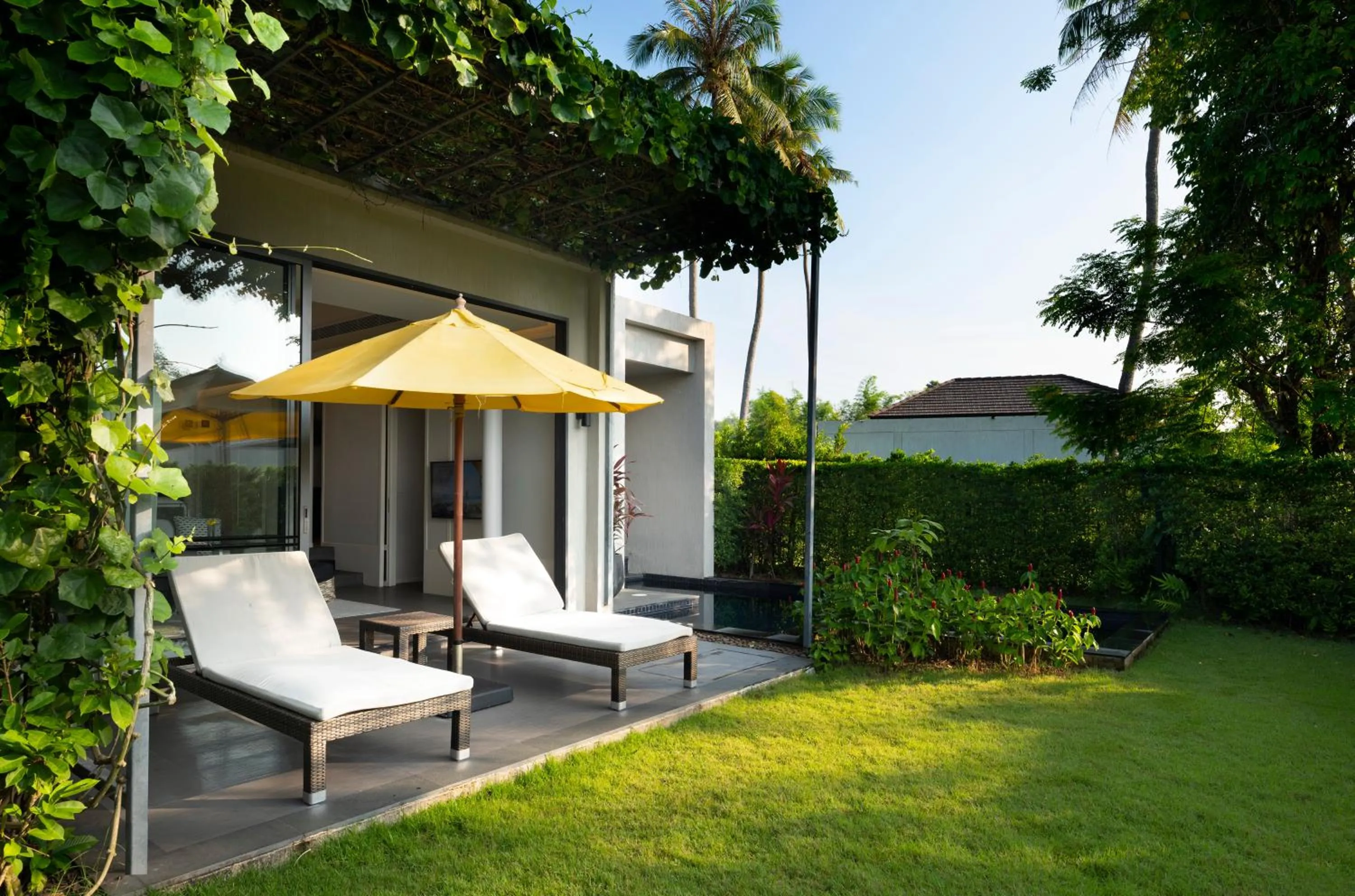 Balcony/Terrace in The ShellSea Krabi I Luxury Beach Front Resort & Pool Villa