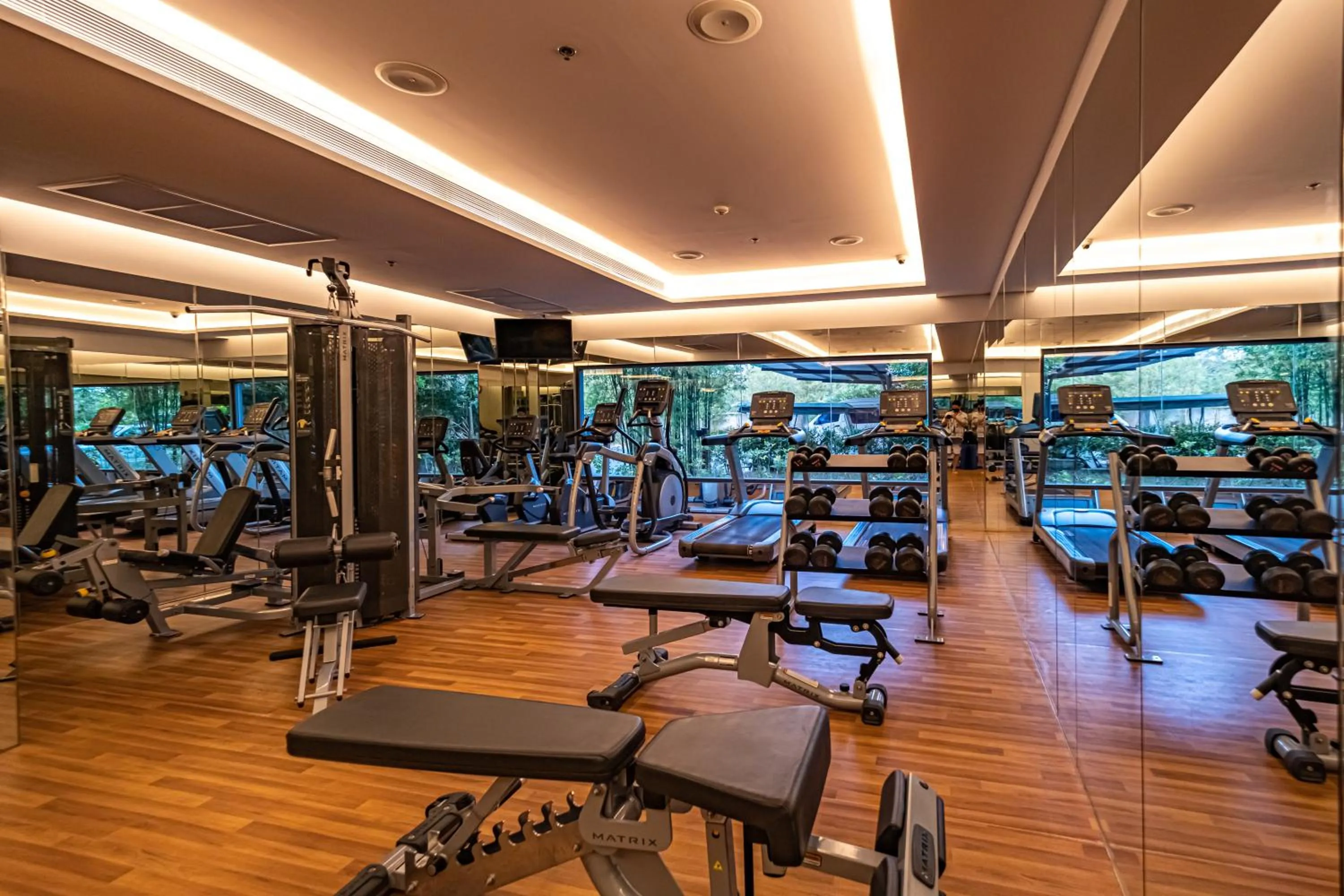 Fitness centre/facilities in The ShellSea Krabi I Luxury Beach Front Resort & Pool Villa