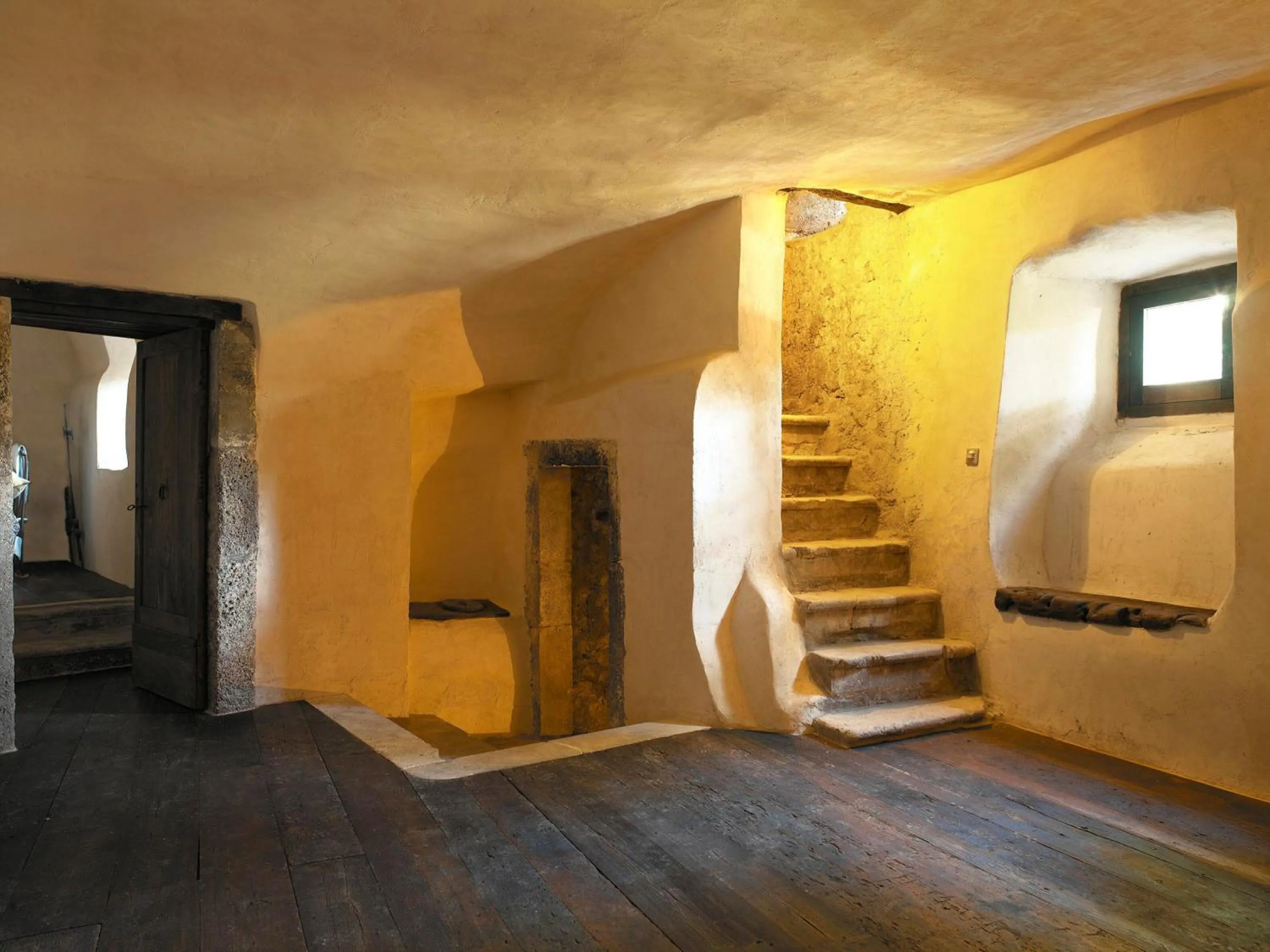 Living room in Sextantio Albergo Diffuso