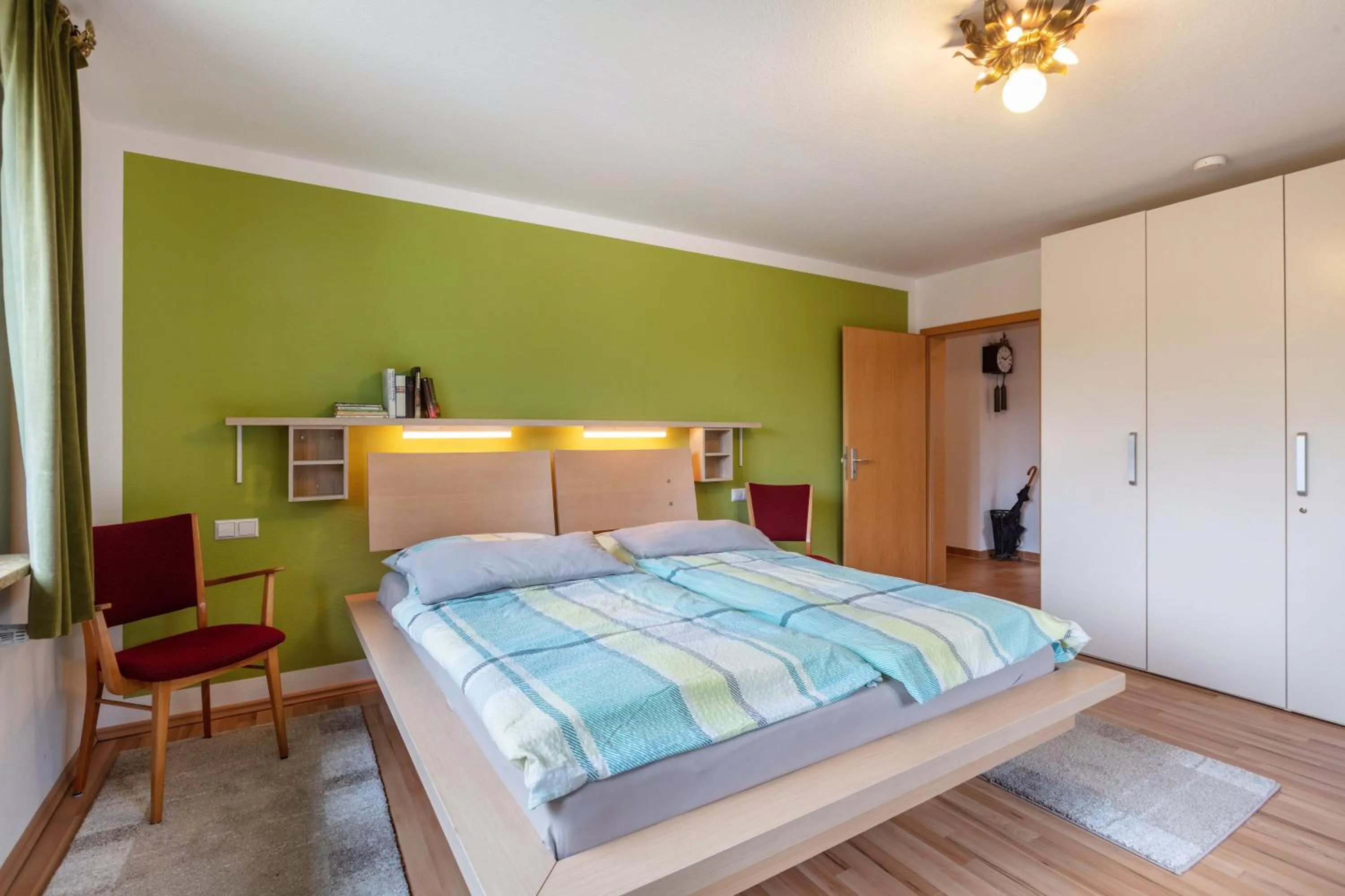Living room, Bed in Haus Michler