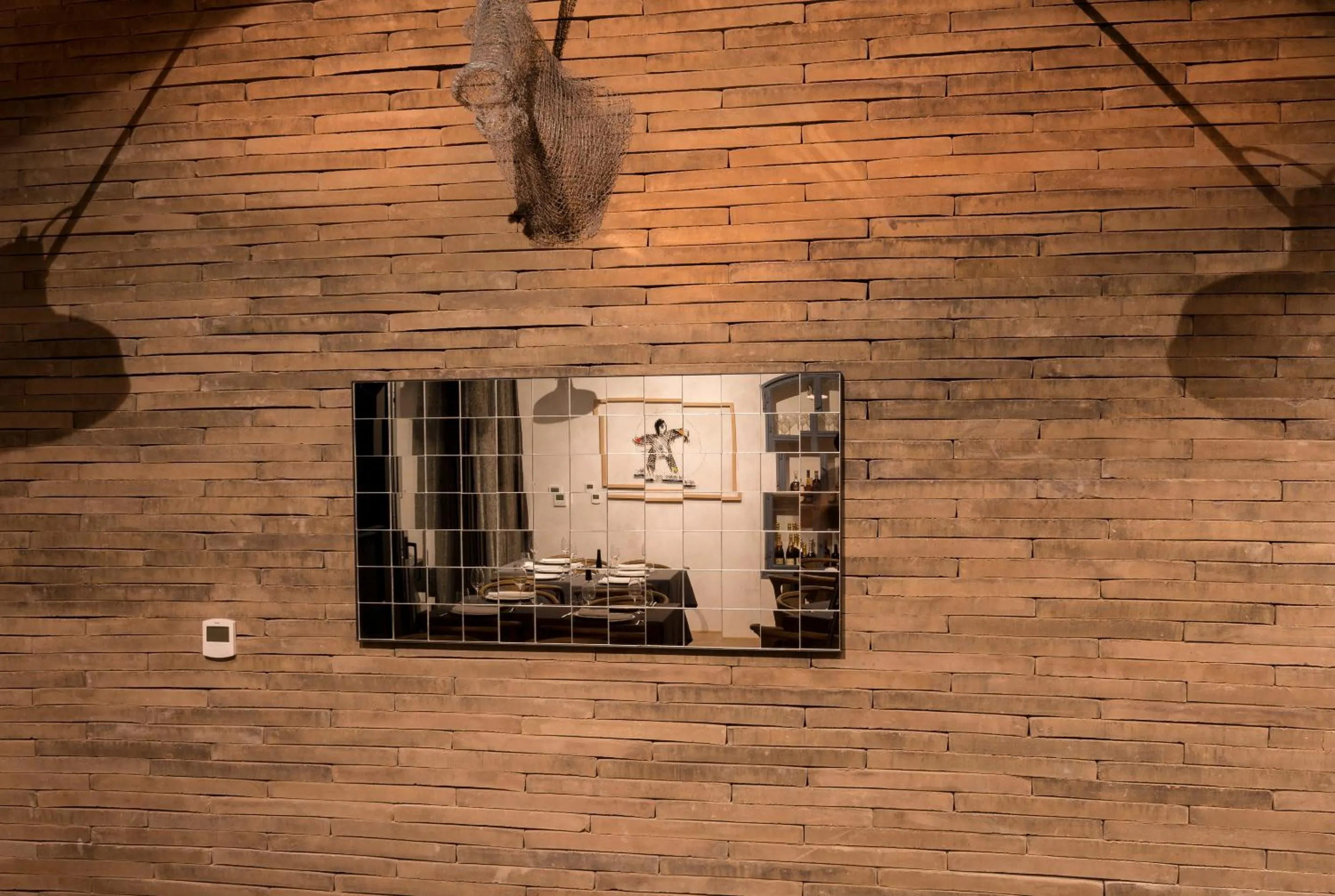 Decorative detail in Hotel Peteani