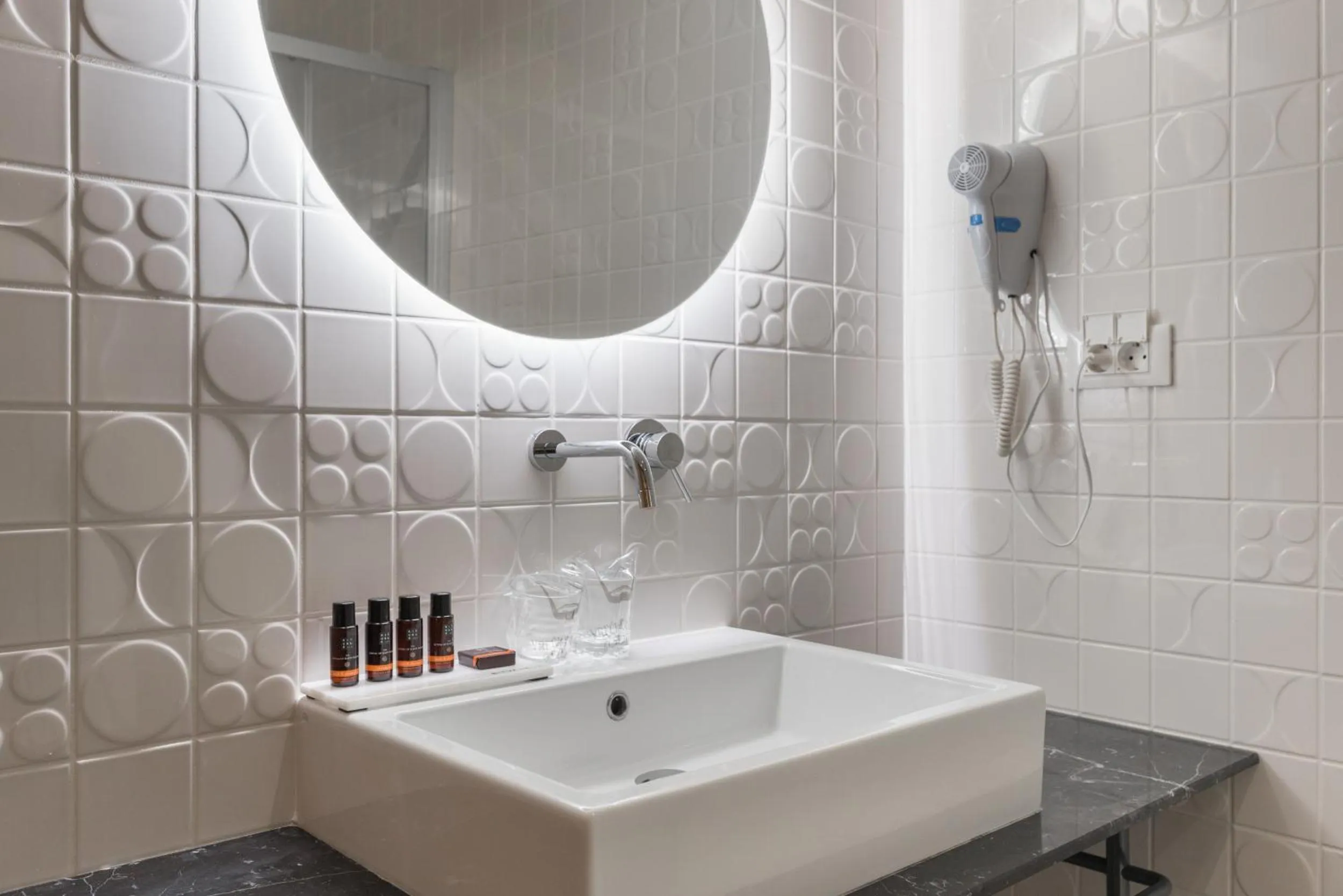 Bathroom in Hotel Peteani