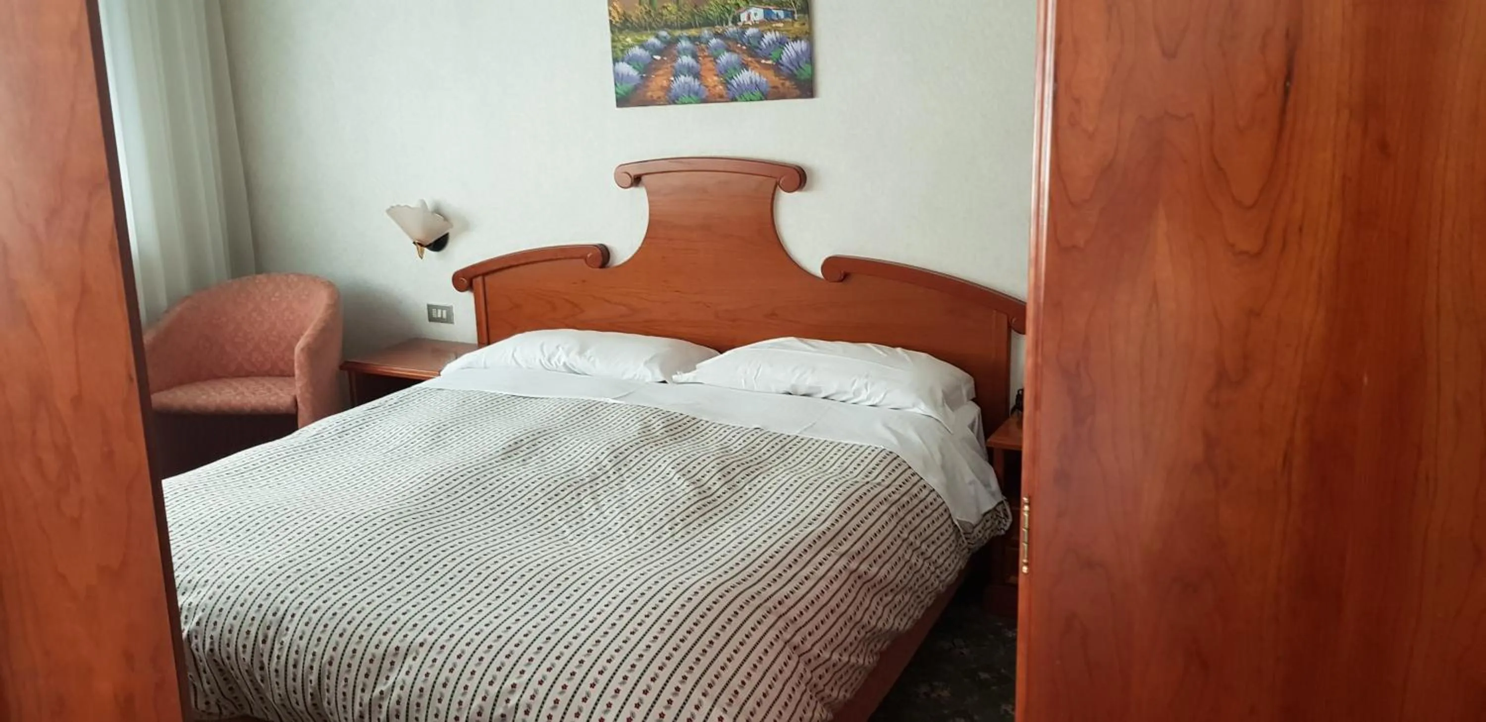 Bedroom, Bed in Hotel Moena