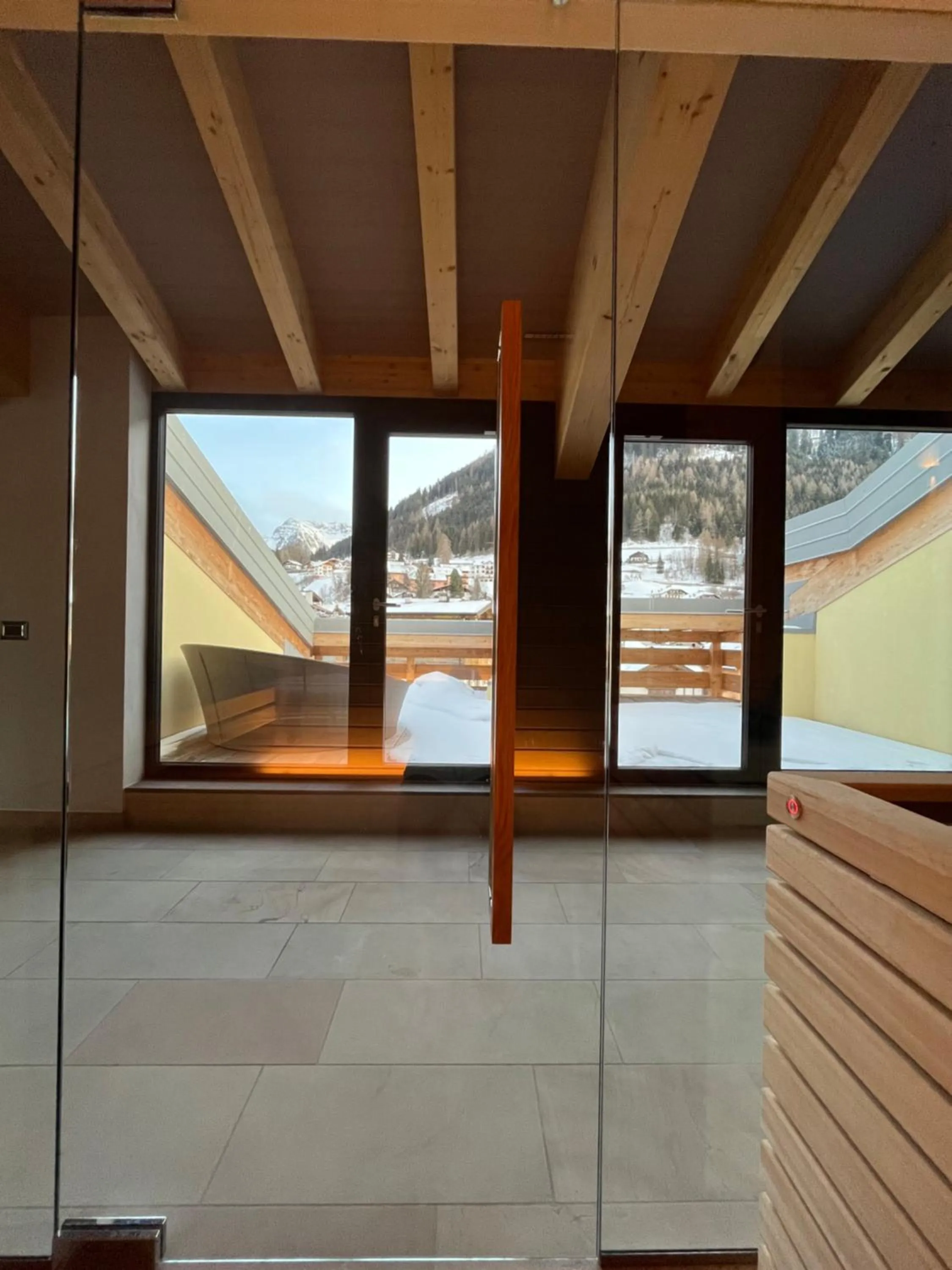 Sauna in Hotel Moena