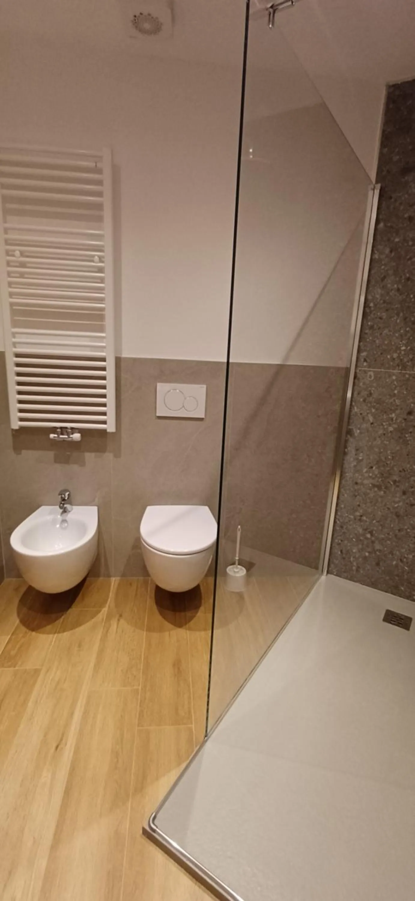 Shower in Hotel Moena