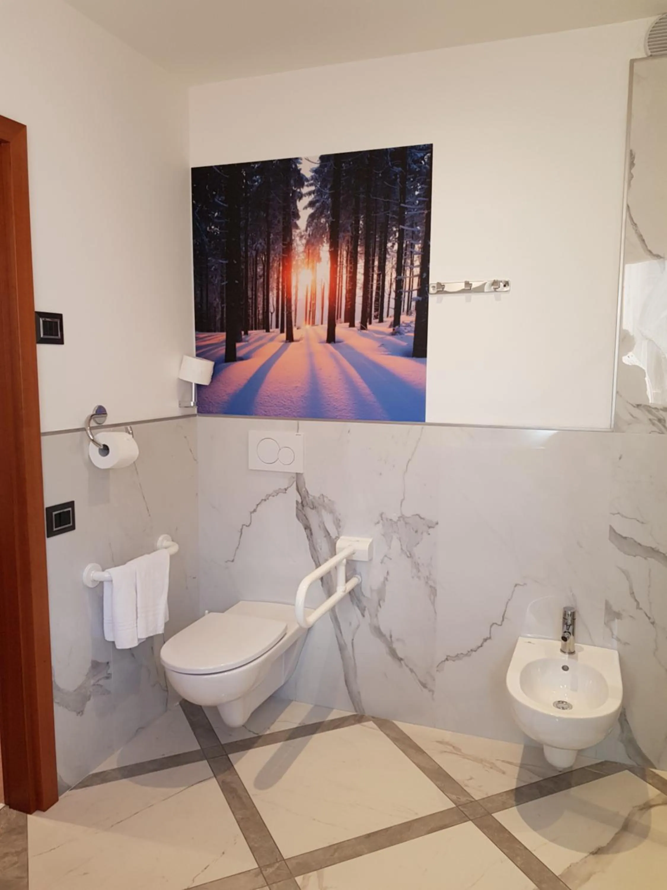 Bathroom in Hotel Moena