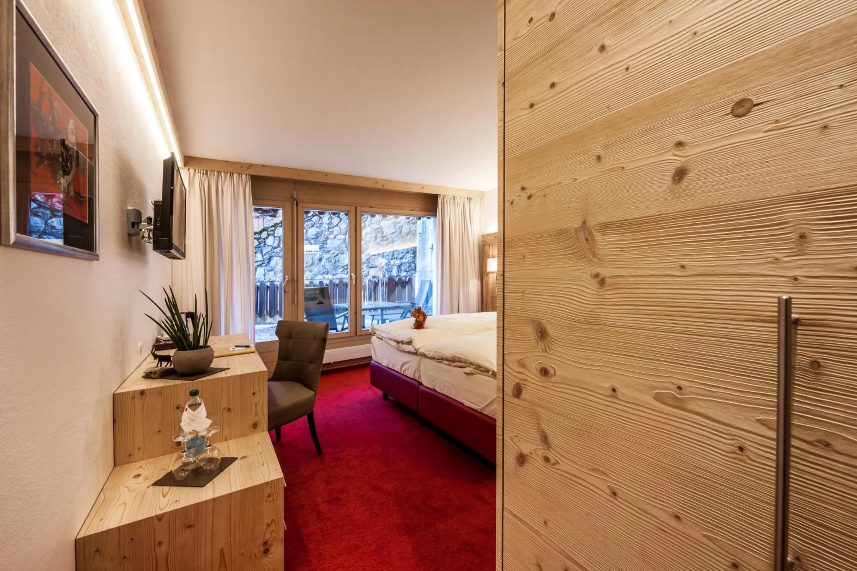 Bedroom, Bed in AlpinArosa
