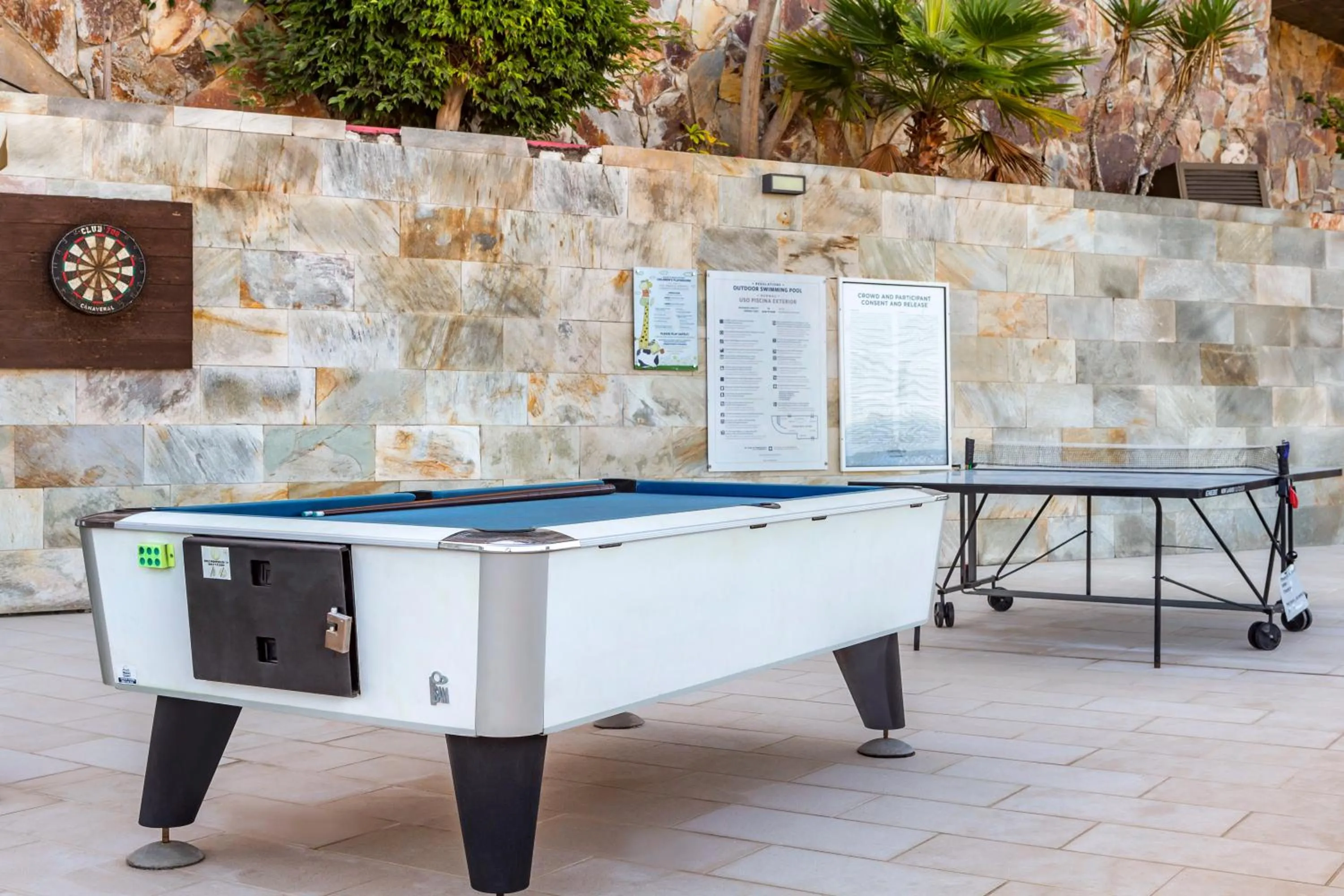 Billiard in Club Cala Blanca