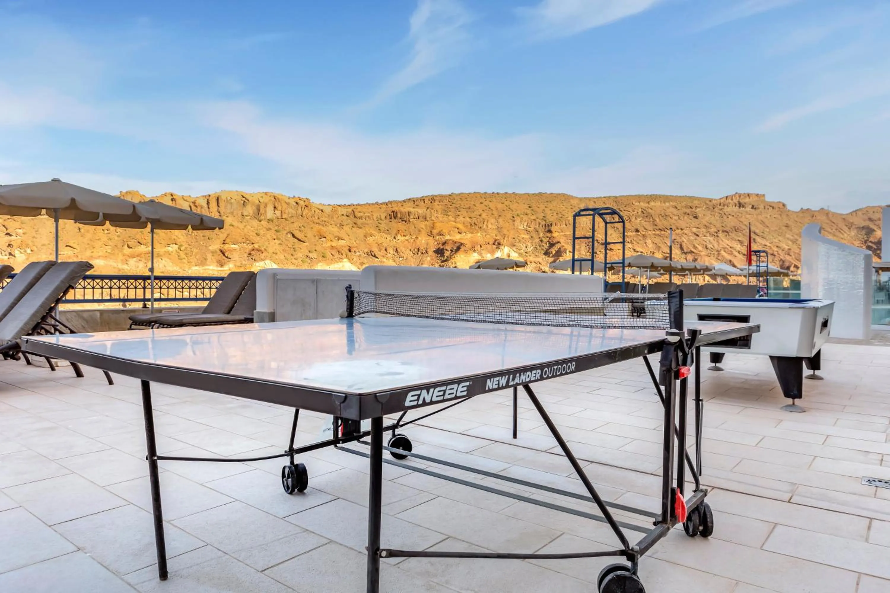 Table tennis in Club Cala Blanca