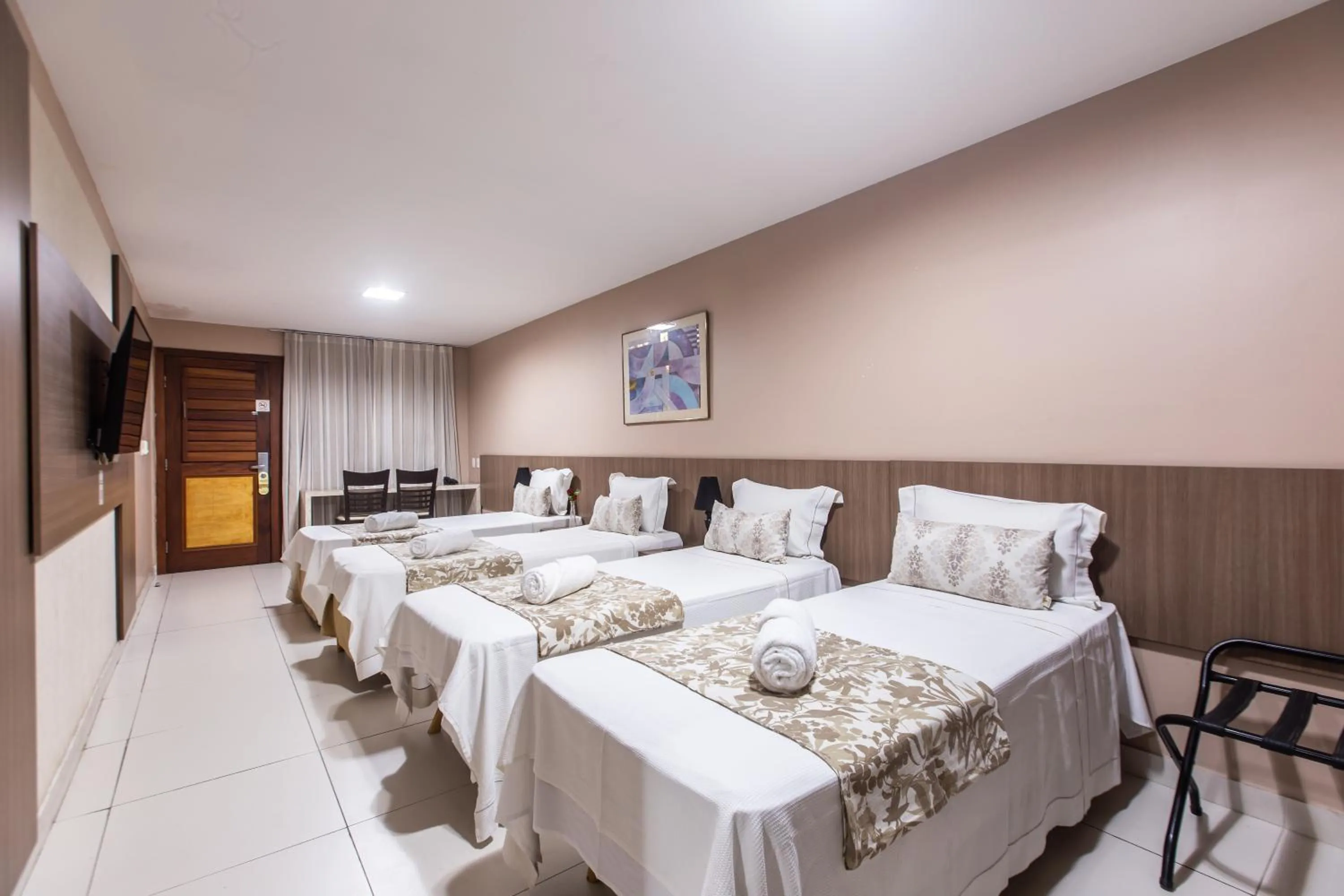 Bed in Amuarama Hotel