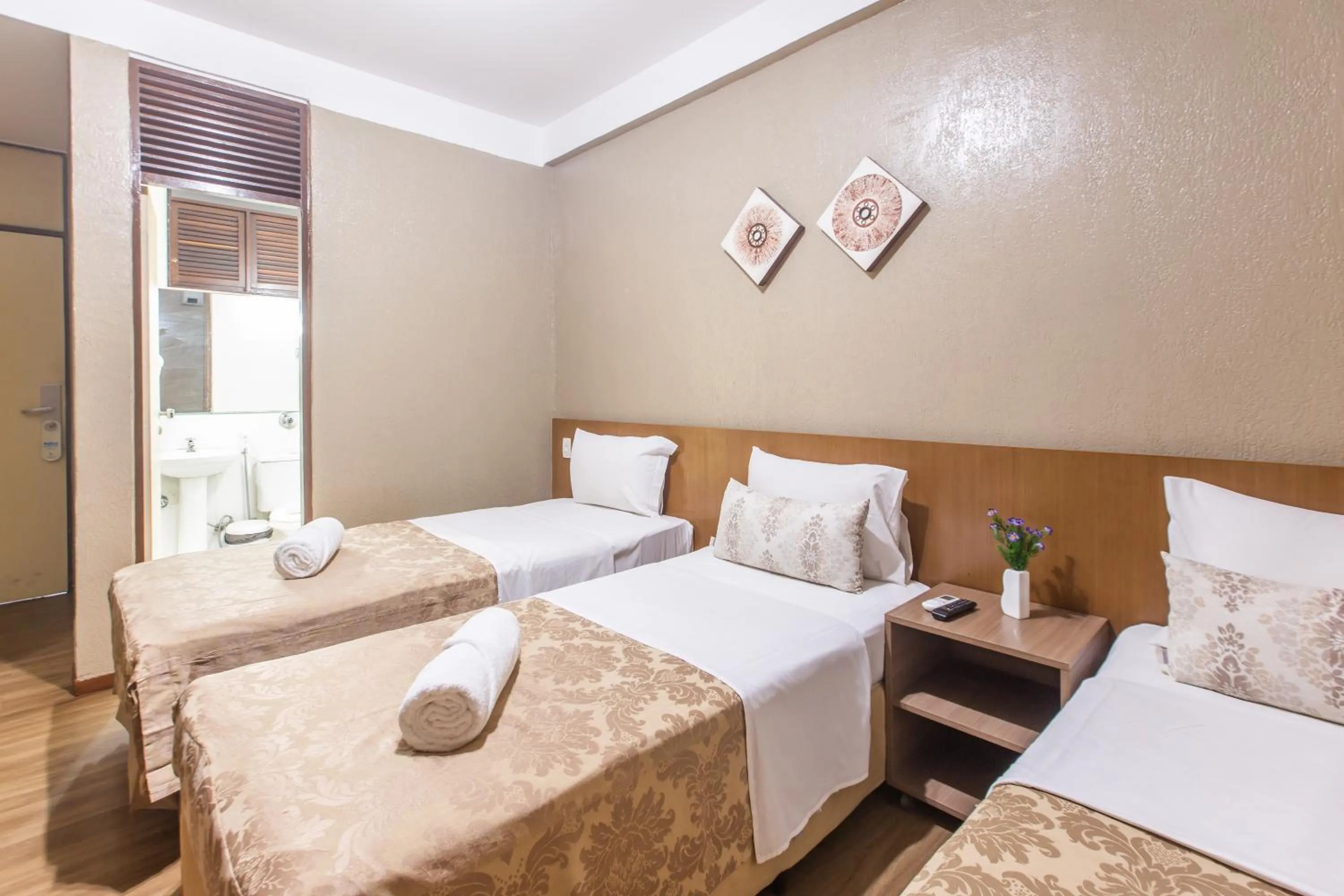 Bed in Amuarama Hotel