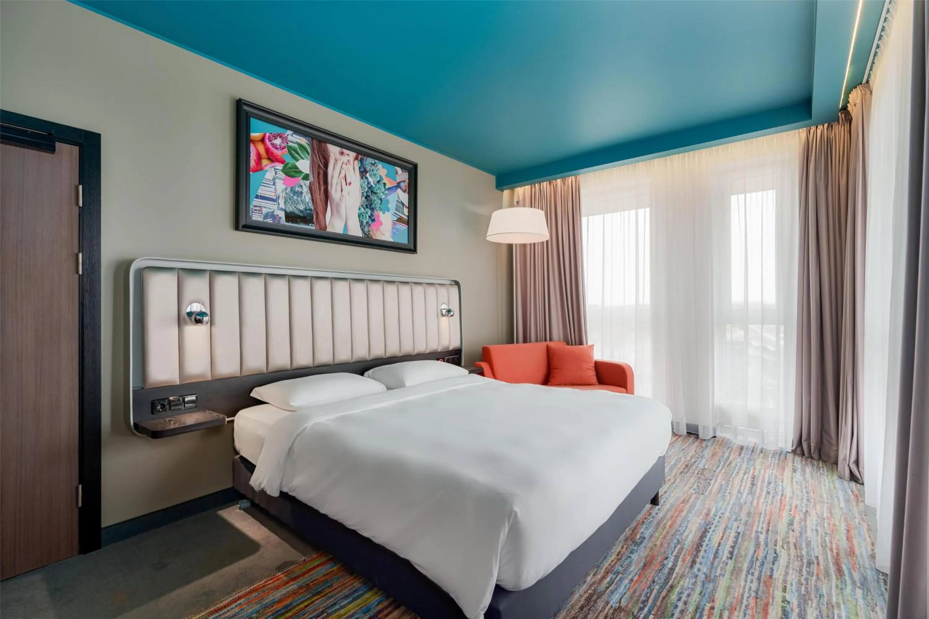 Bedroom, Bed in Park Inn by Radisson Riga Valdemara