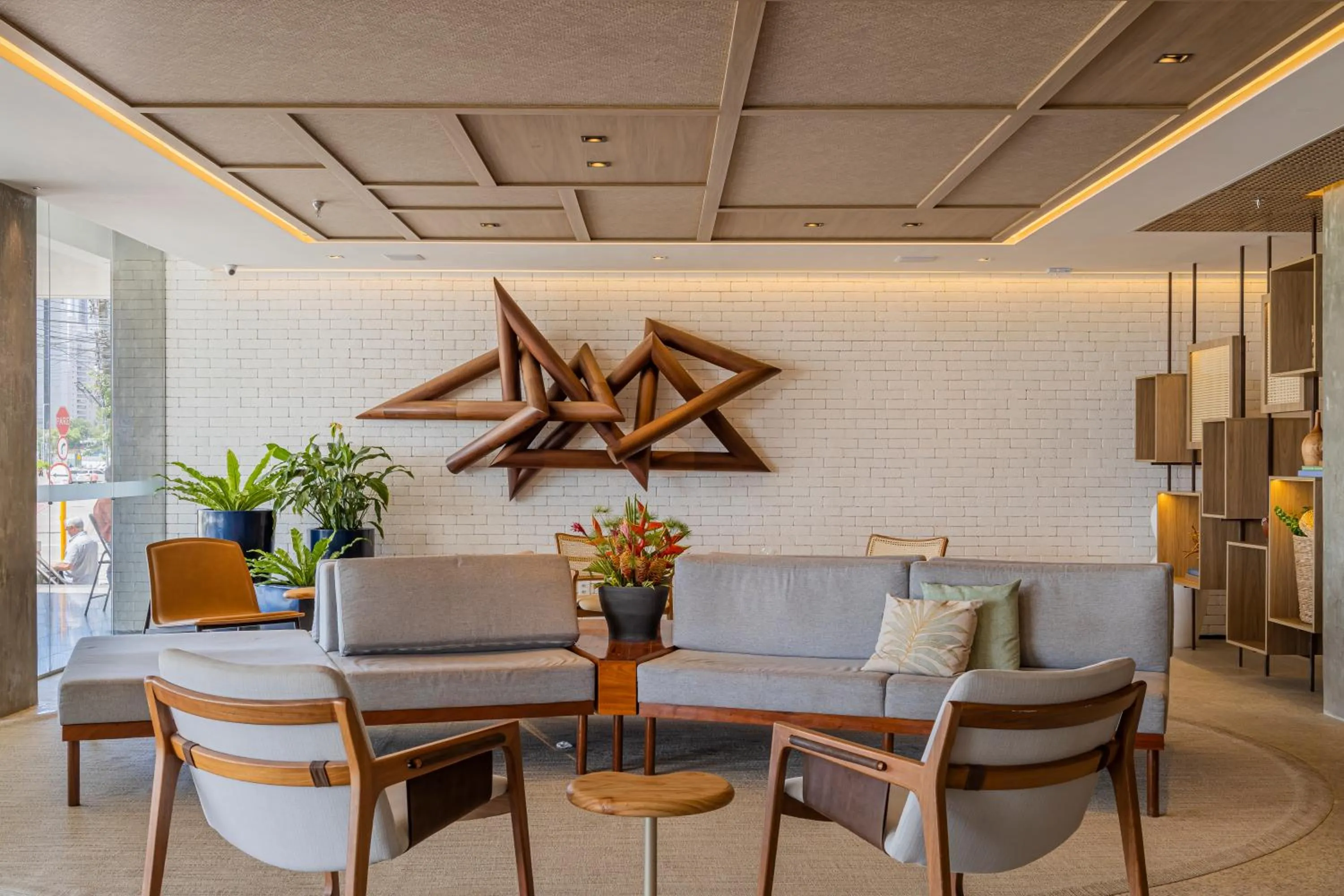 Lobby or reception in Praiano Hotel