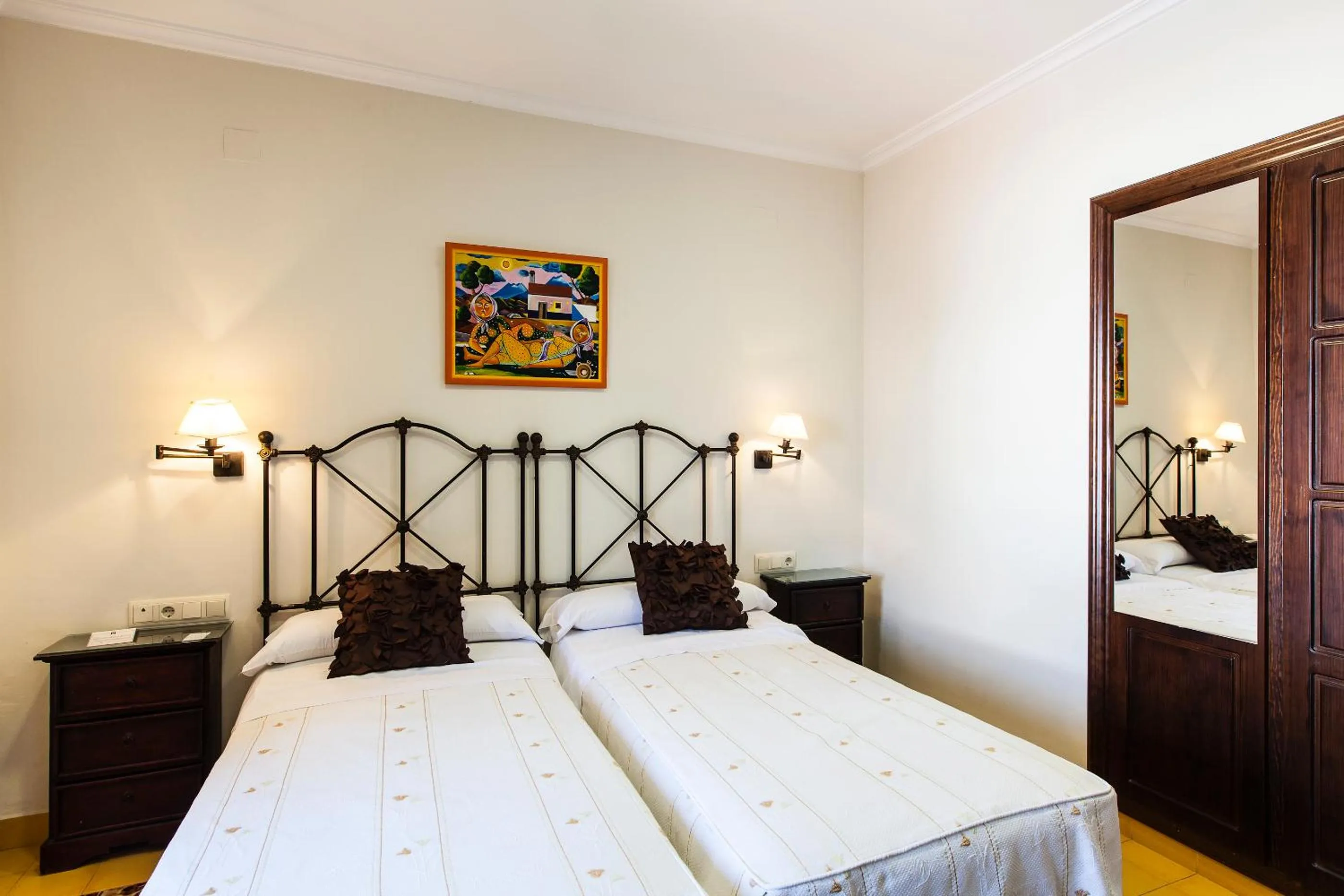 Bedroom, Bed in Hotel Palacio del Intendente