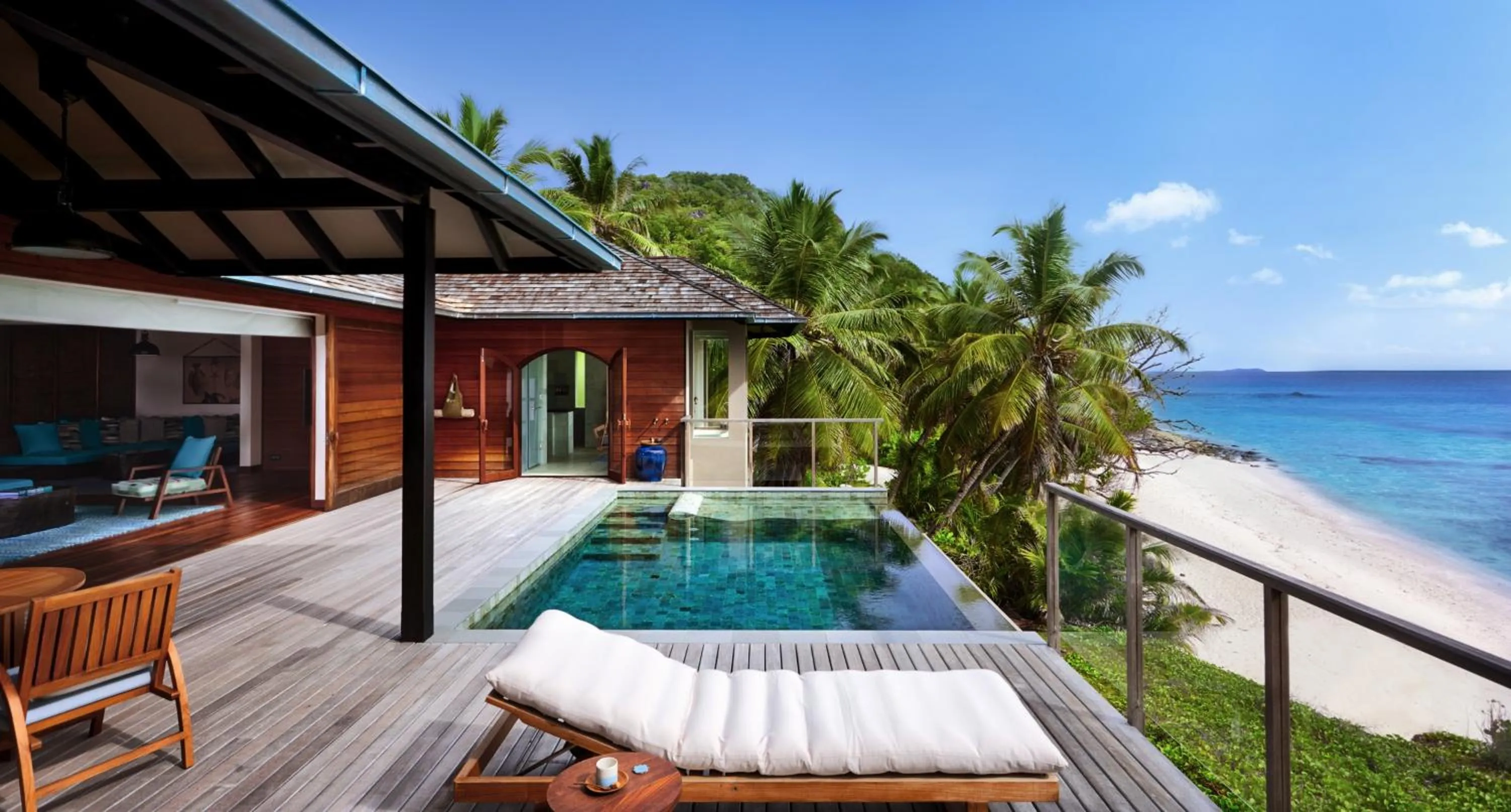 View (from property/room) in Six Senses Zil Pasyon, Seychelles