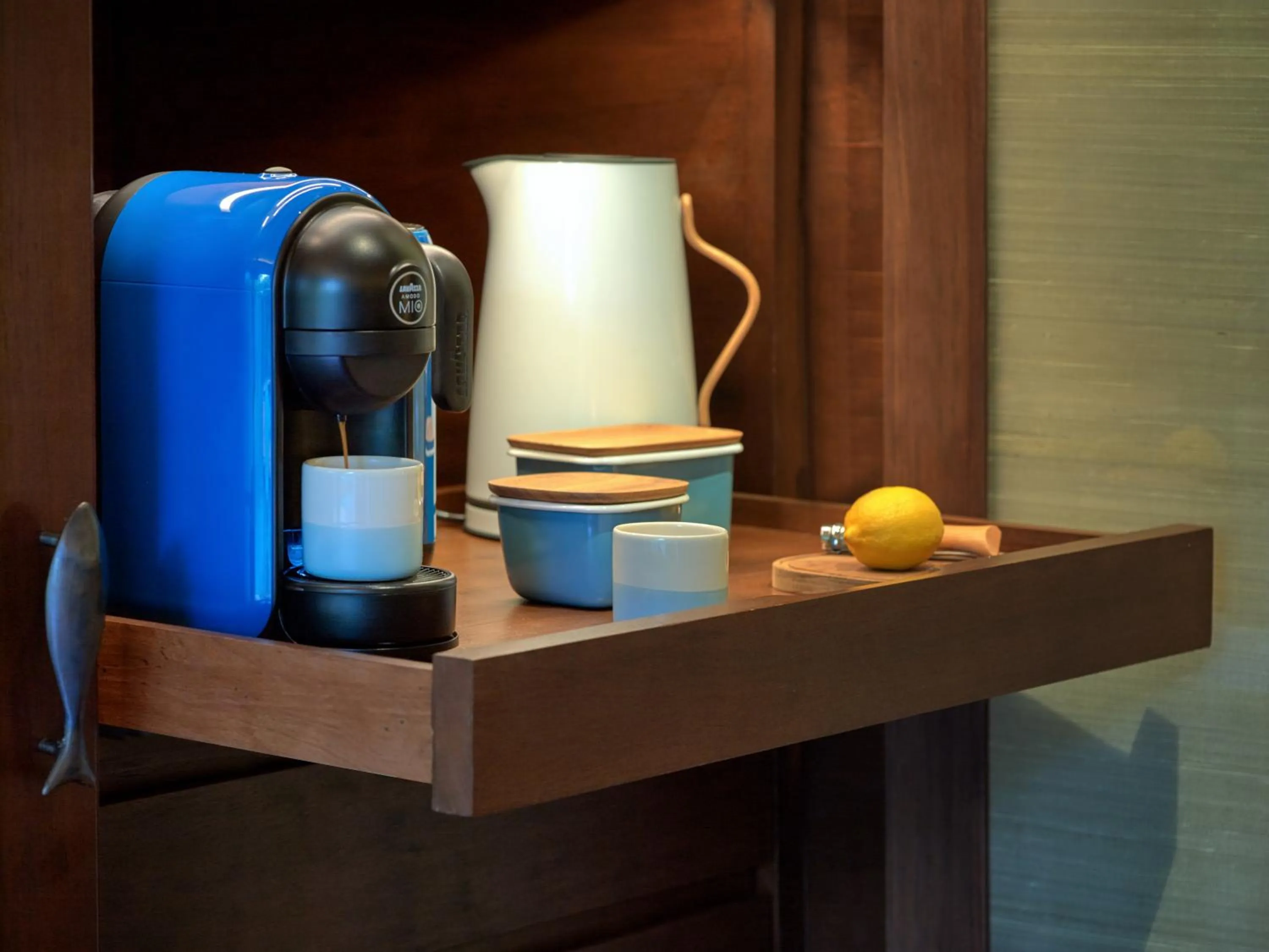 Coffee/tea facilities in Six Senses Zil Pasyon, Seychelles