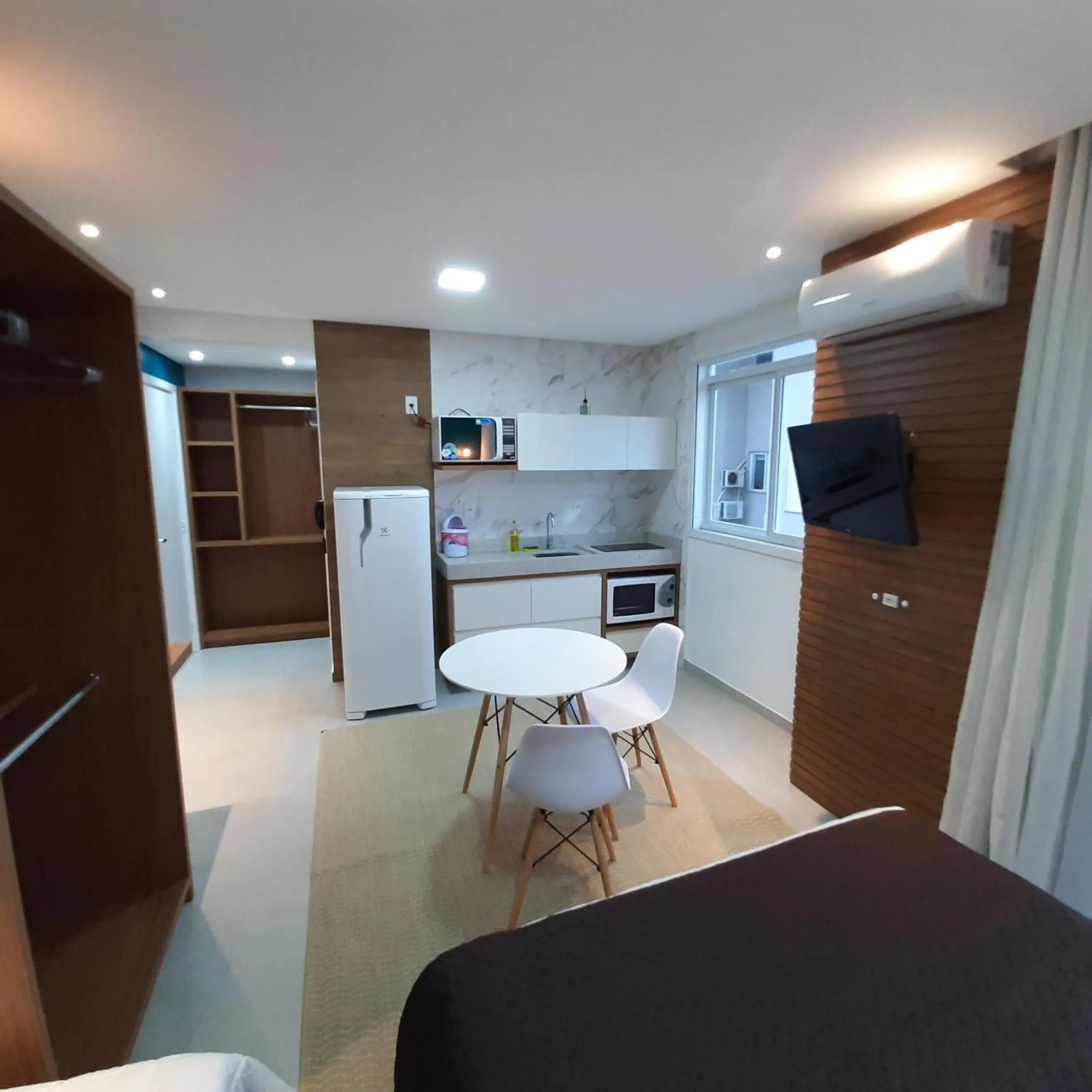 Kitchen or kitchenette in Residencial Praia Mar