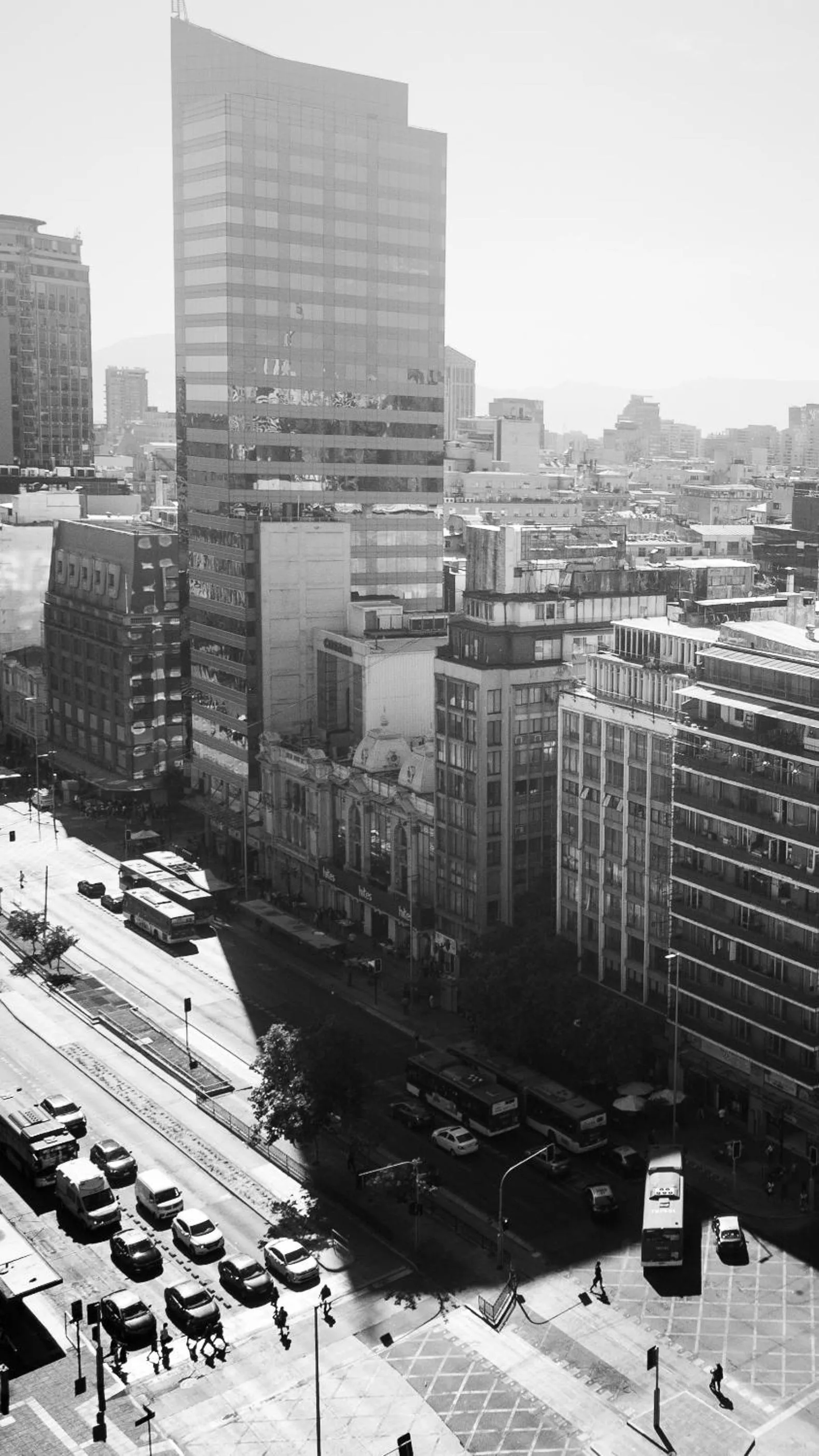 Street view in Mercure Santiago Centro