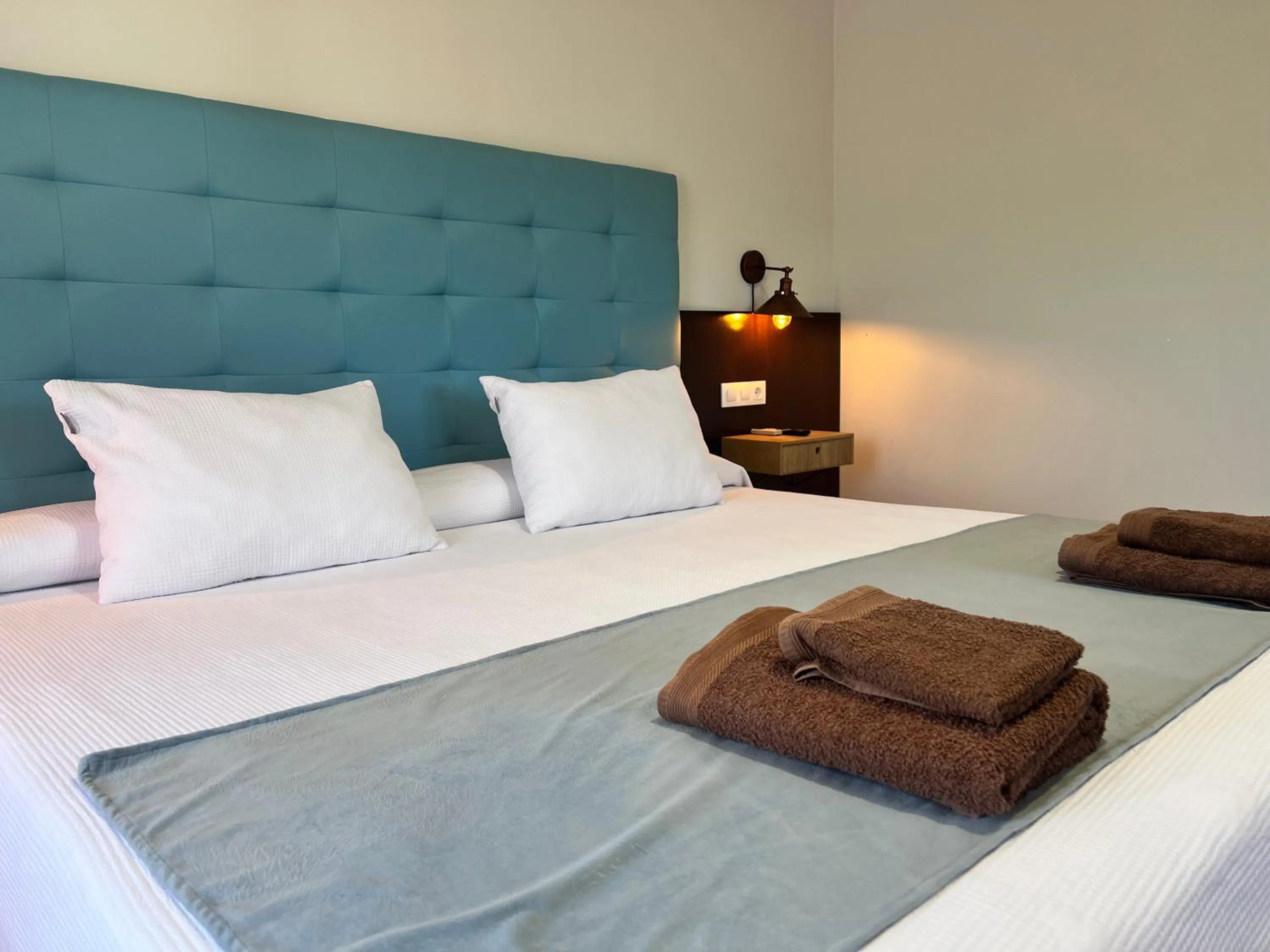 Bed in Hotel Don Juan