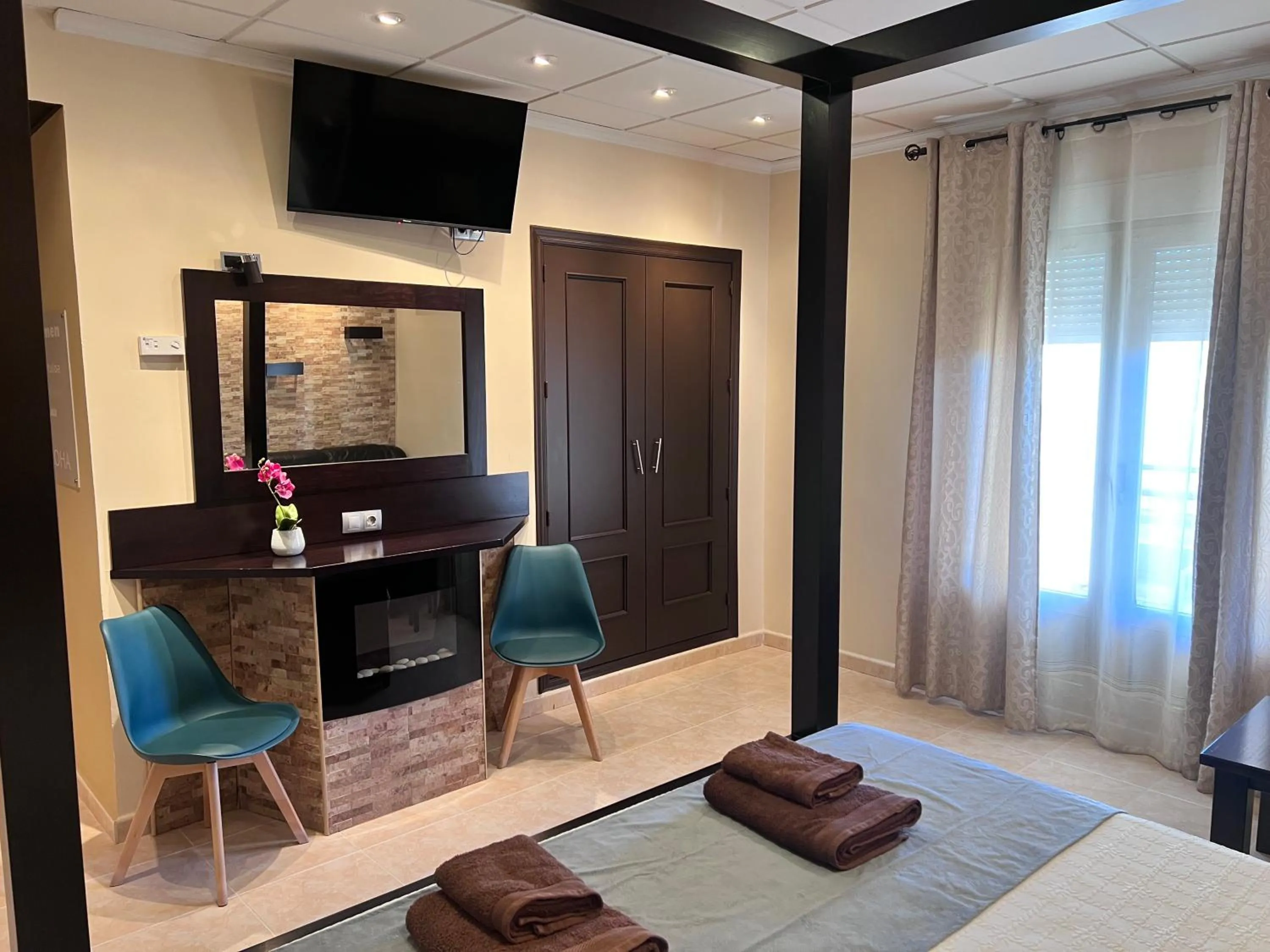 Photo of the whole room, Bed in Hotel Don Juan