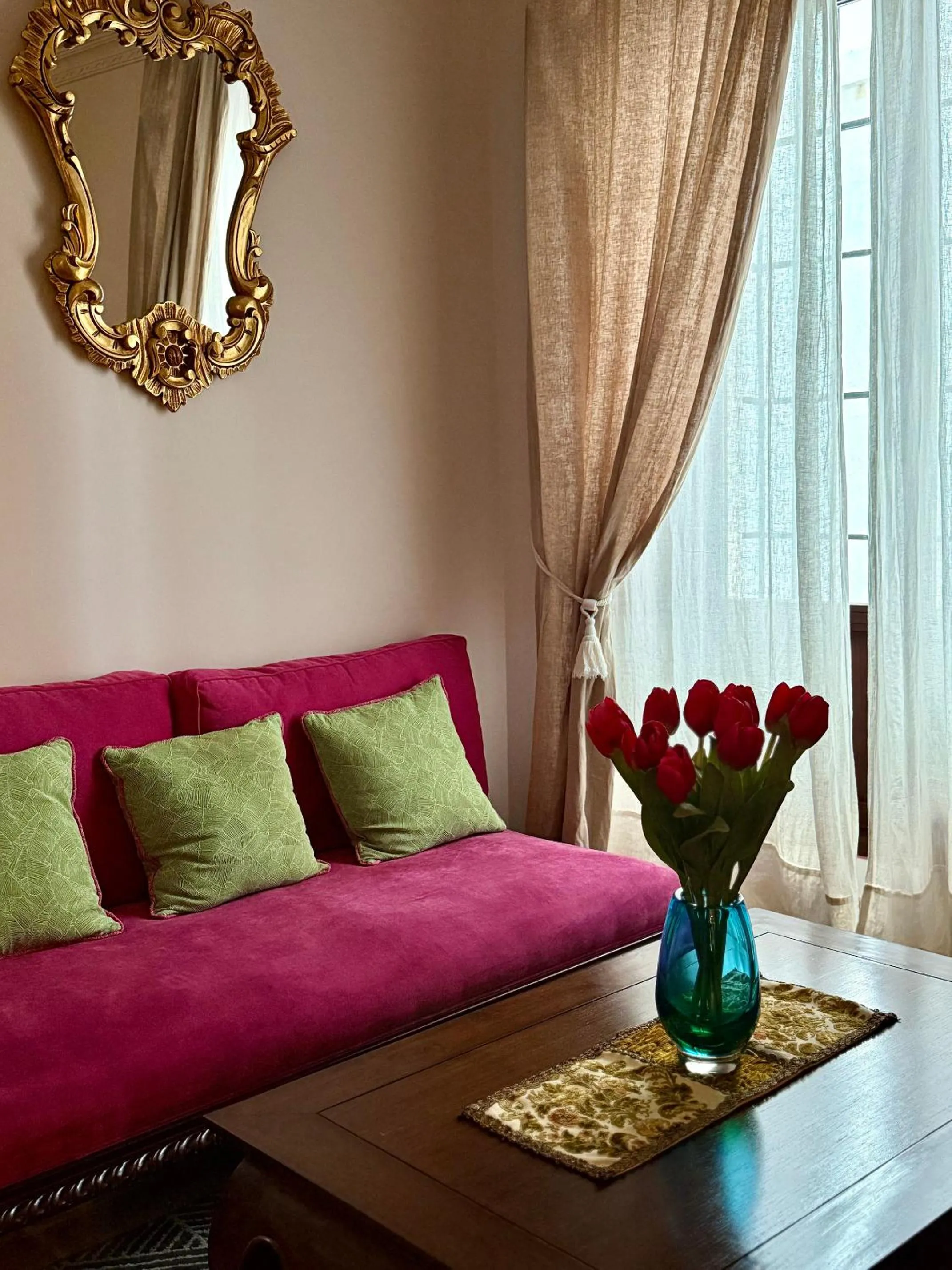 Living room in Hotel Convento La Gloria