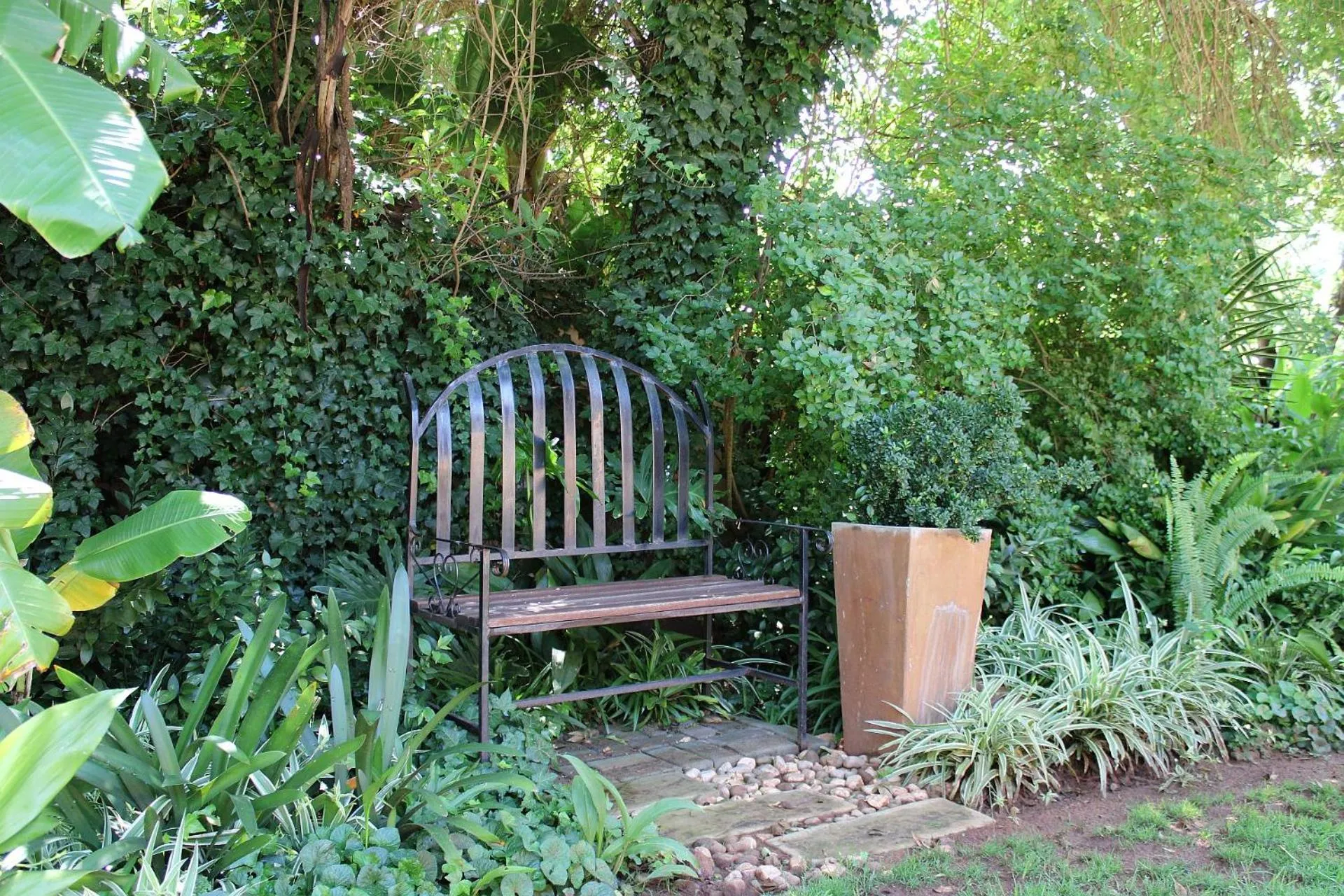 Garden in Ukarimu Guest House
