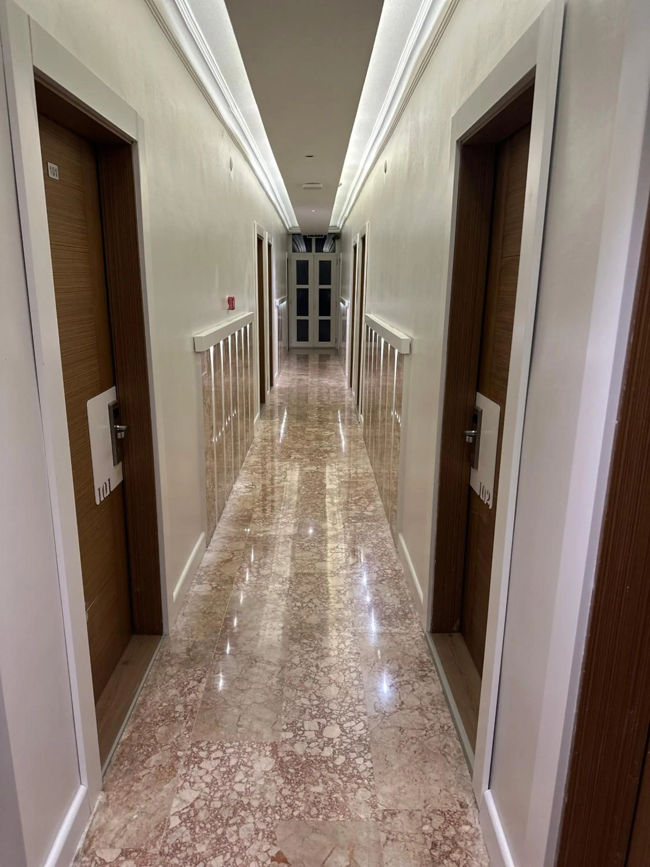 Decorative detail in NFK The House Hotel