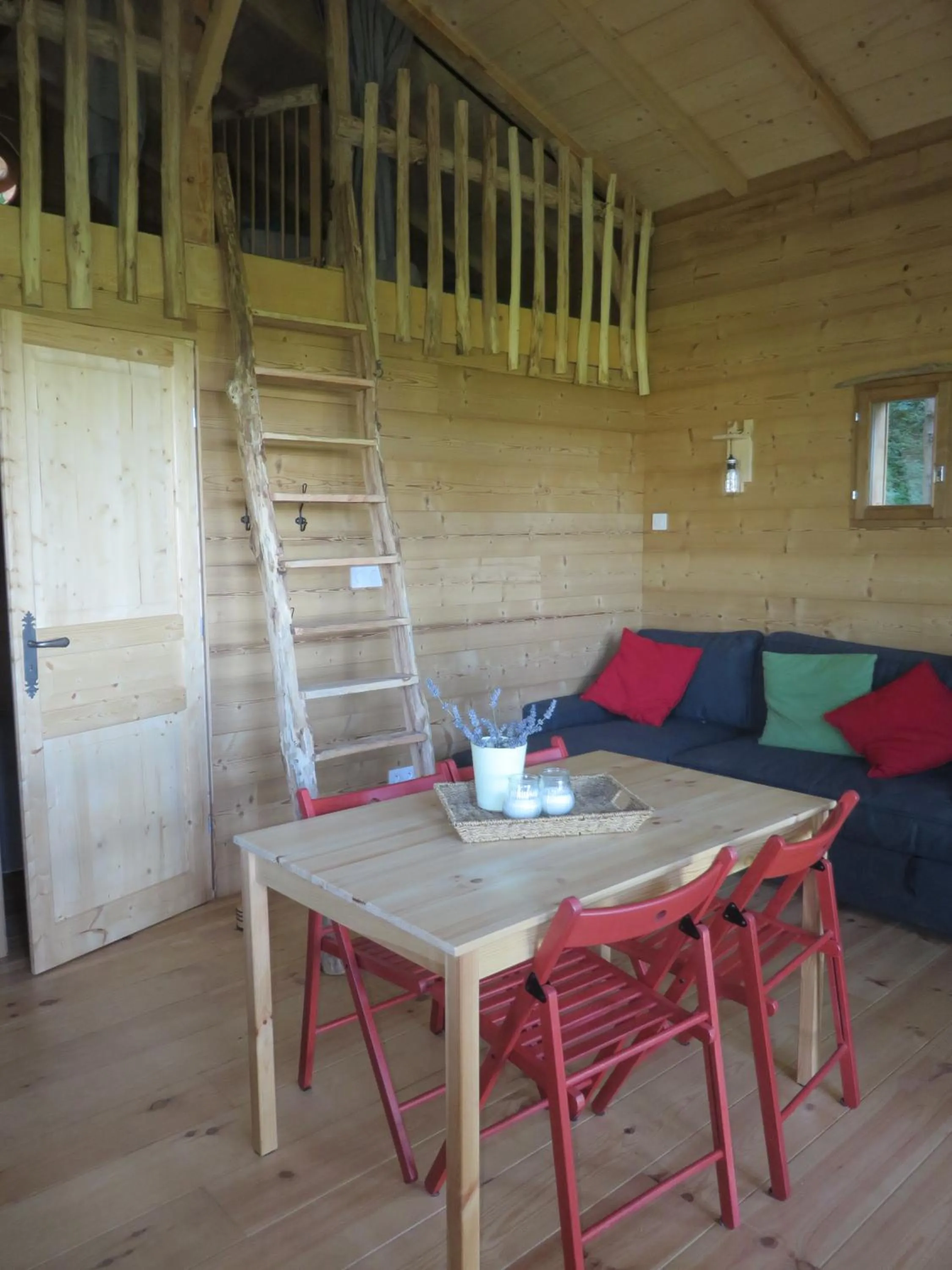 Bed in La Cabane aux Sapins