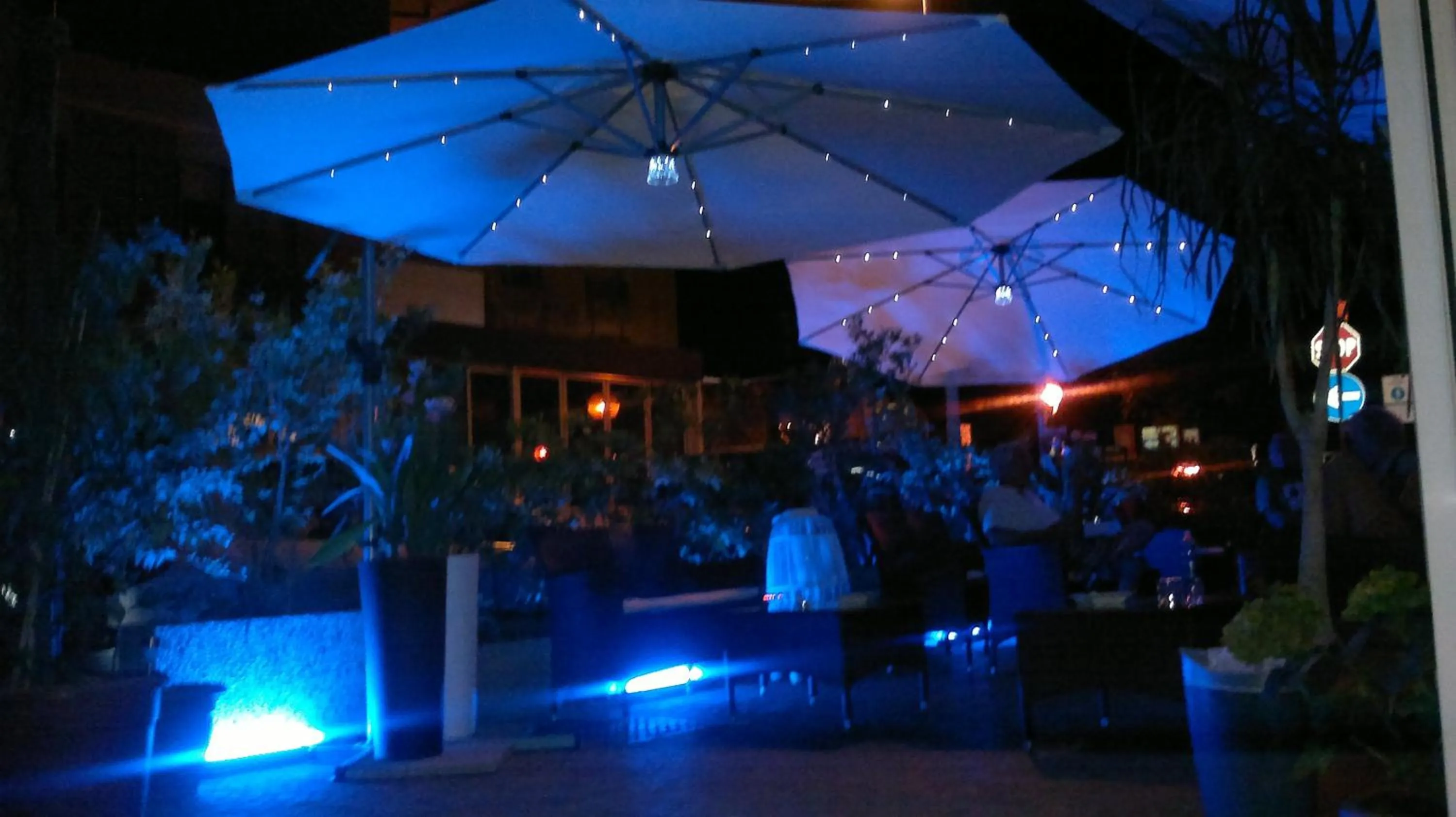 Patio in Hotel Playa