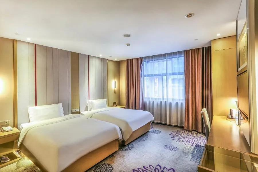 Bed in Lavande Hotel Suzhou Guanqian