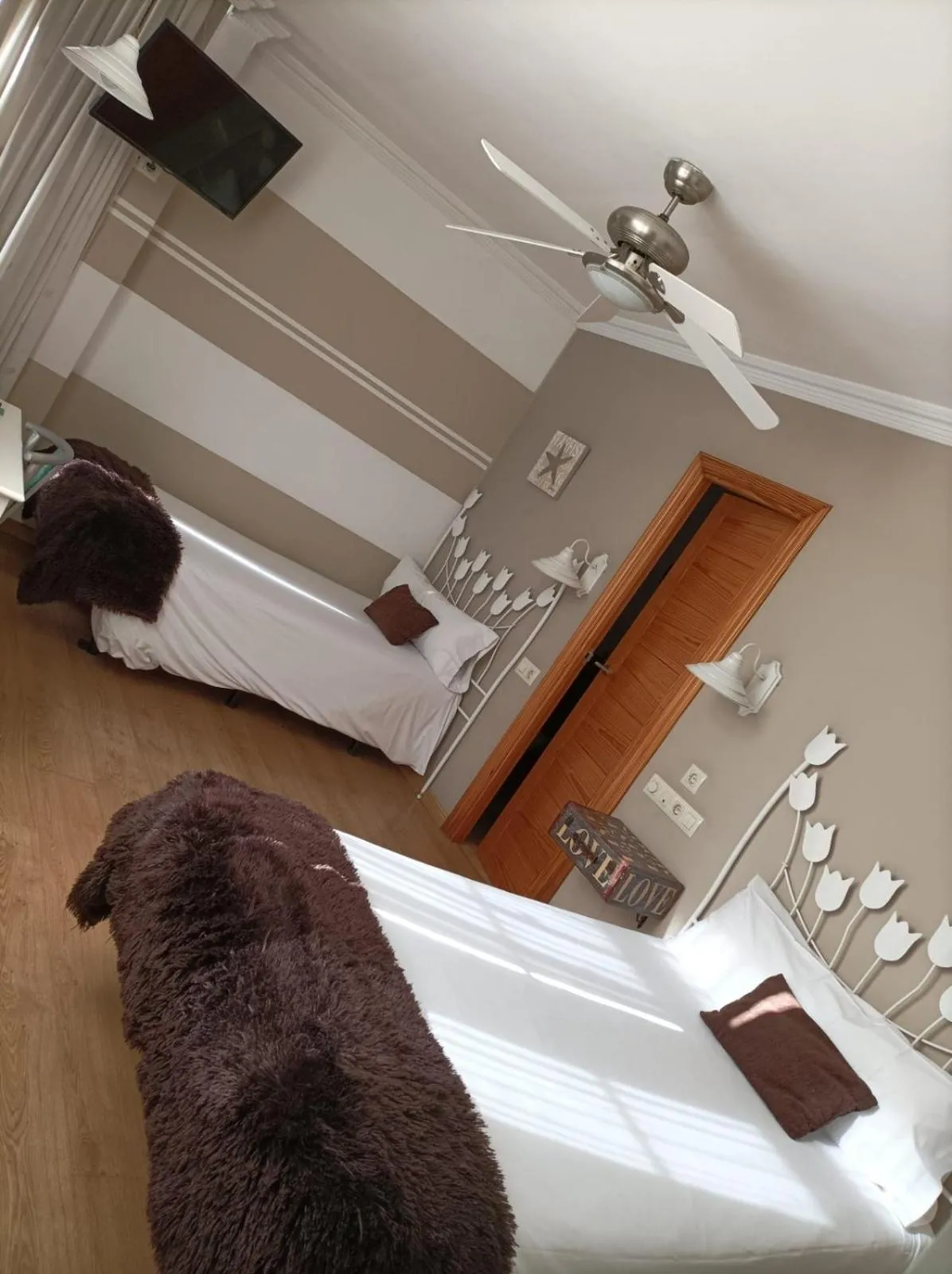 Bed in Hotel Alda Puerta Del Sol