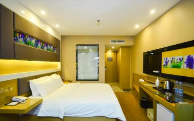 Bed in Lavande Hotel Xuzhou Golden Eagle Shopping Centre