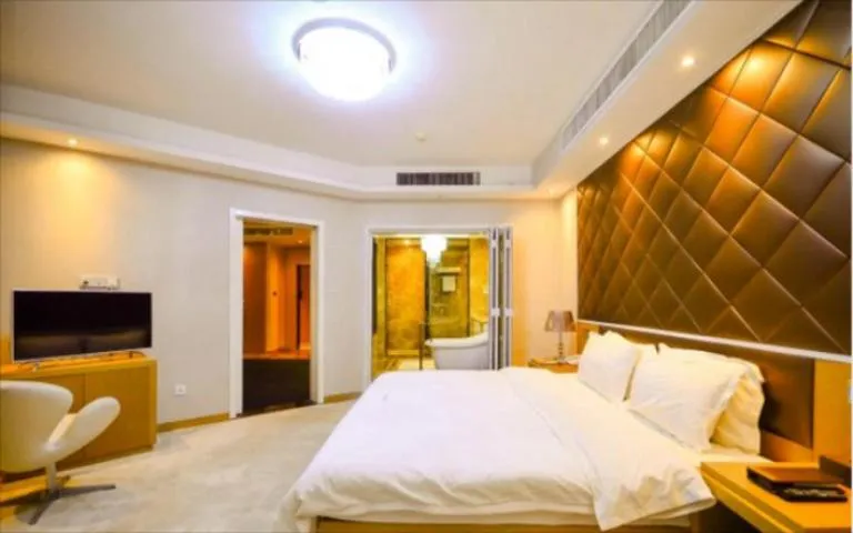 Bed in Lavande Hotel Xuzhou Golden Eagle Shopping Centre