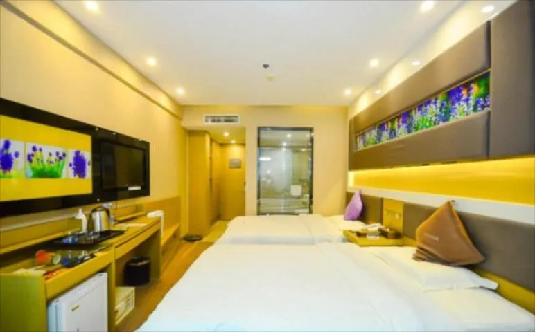 Bed in Lavande Hotel Xuzhou Golden Eagle Shopping Centre
