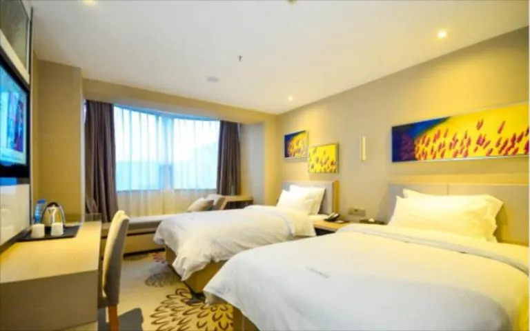 Bed in Lavande Hotel Xuzhou Golden Eagle Shopping Centre