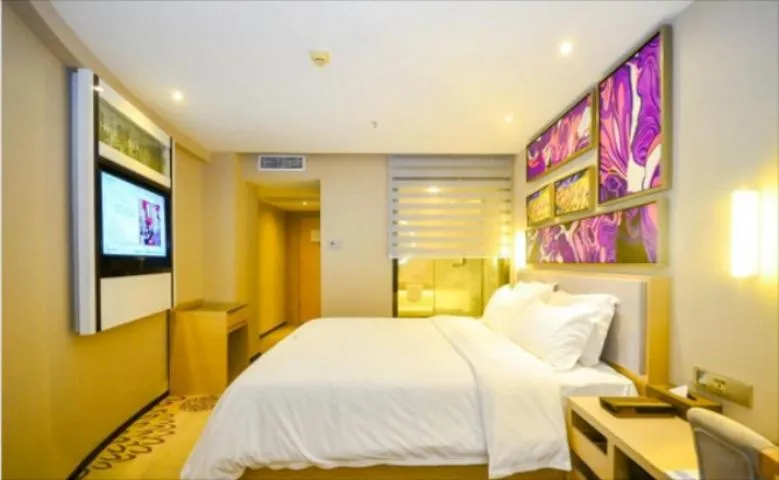 Bed in Lavande Hotel Xuzhou Golden Eagle Shopping Centre