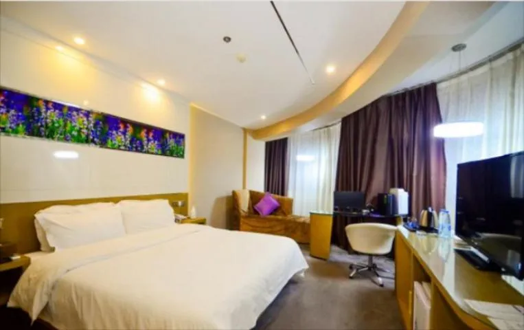 Bed in Lavande Hotel Xuzhou Golden Eagle Shopping Centre