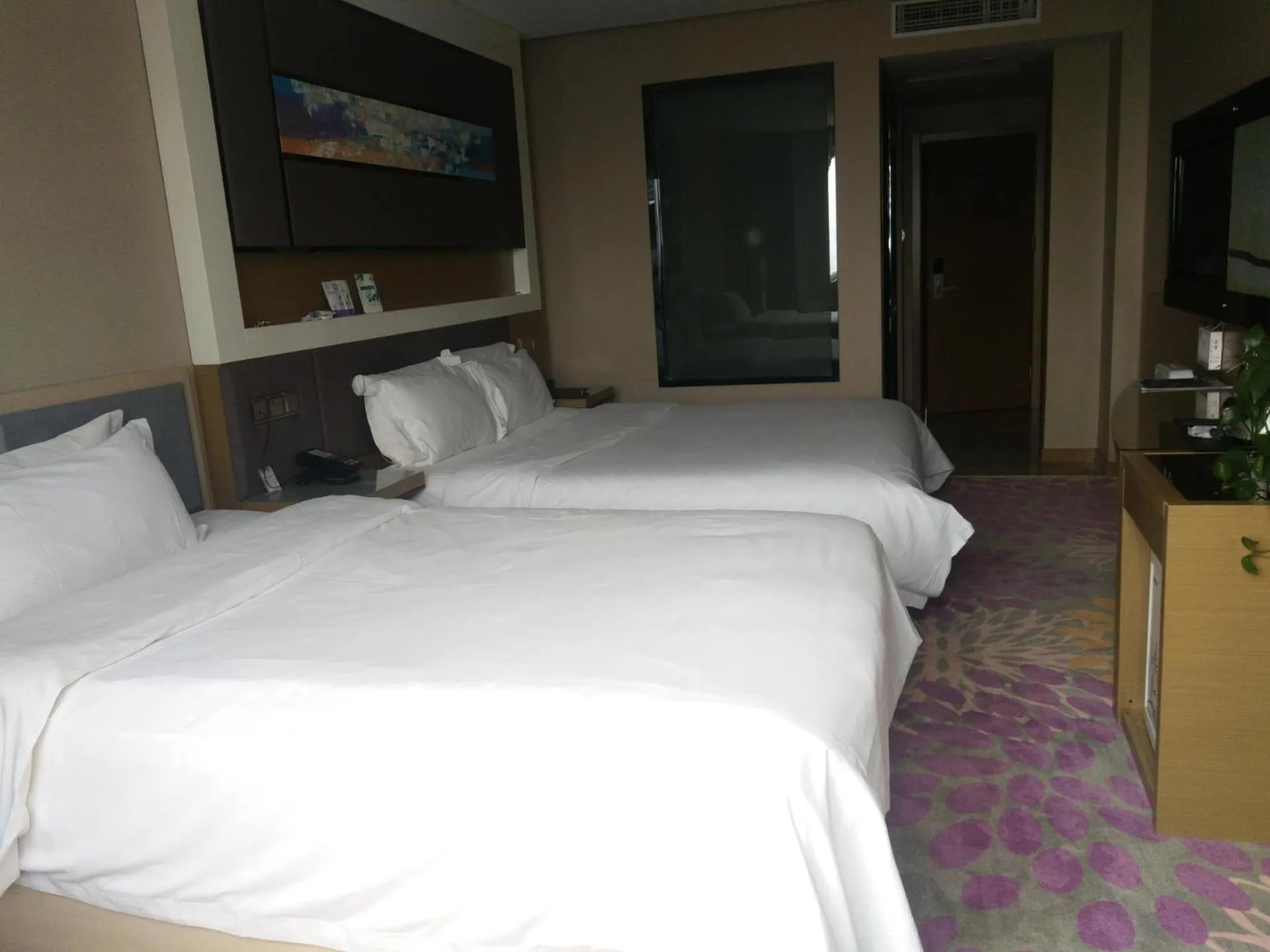 Bed in Lavande Hotel Xuzhou Golden Eagle Shopping Centre