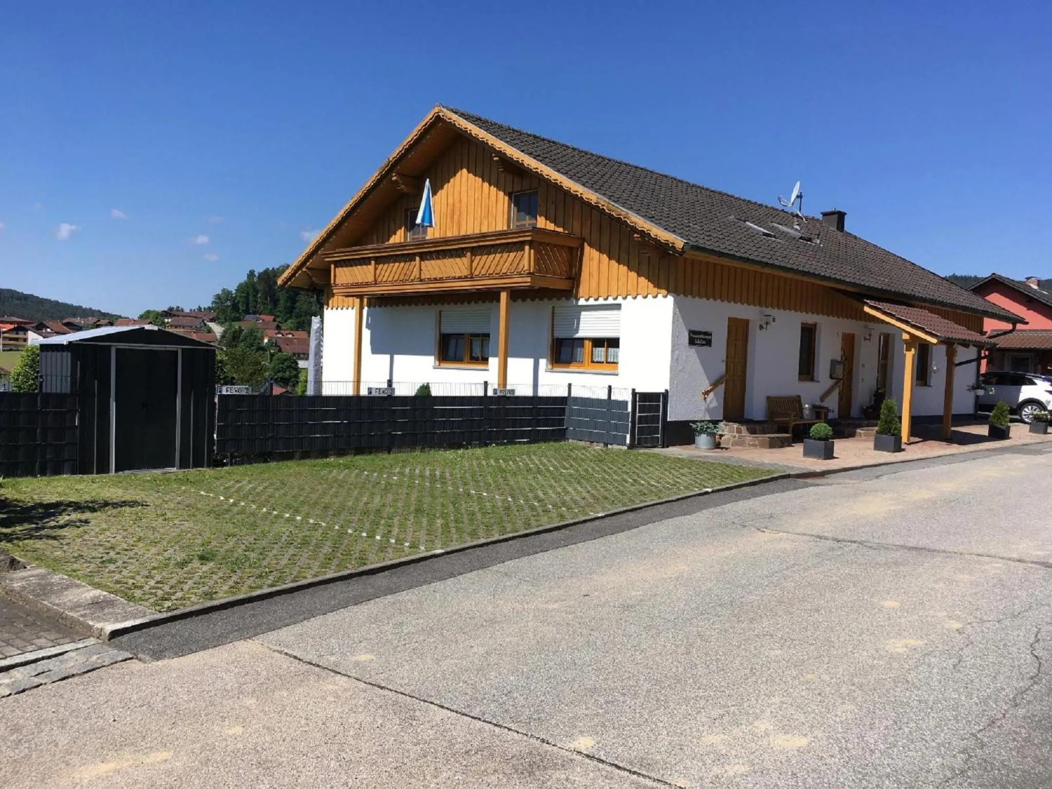 Property building in Ferienwohnungen Schellein
