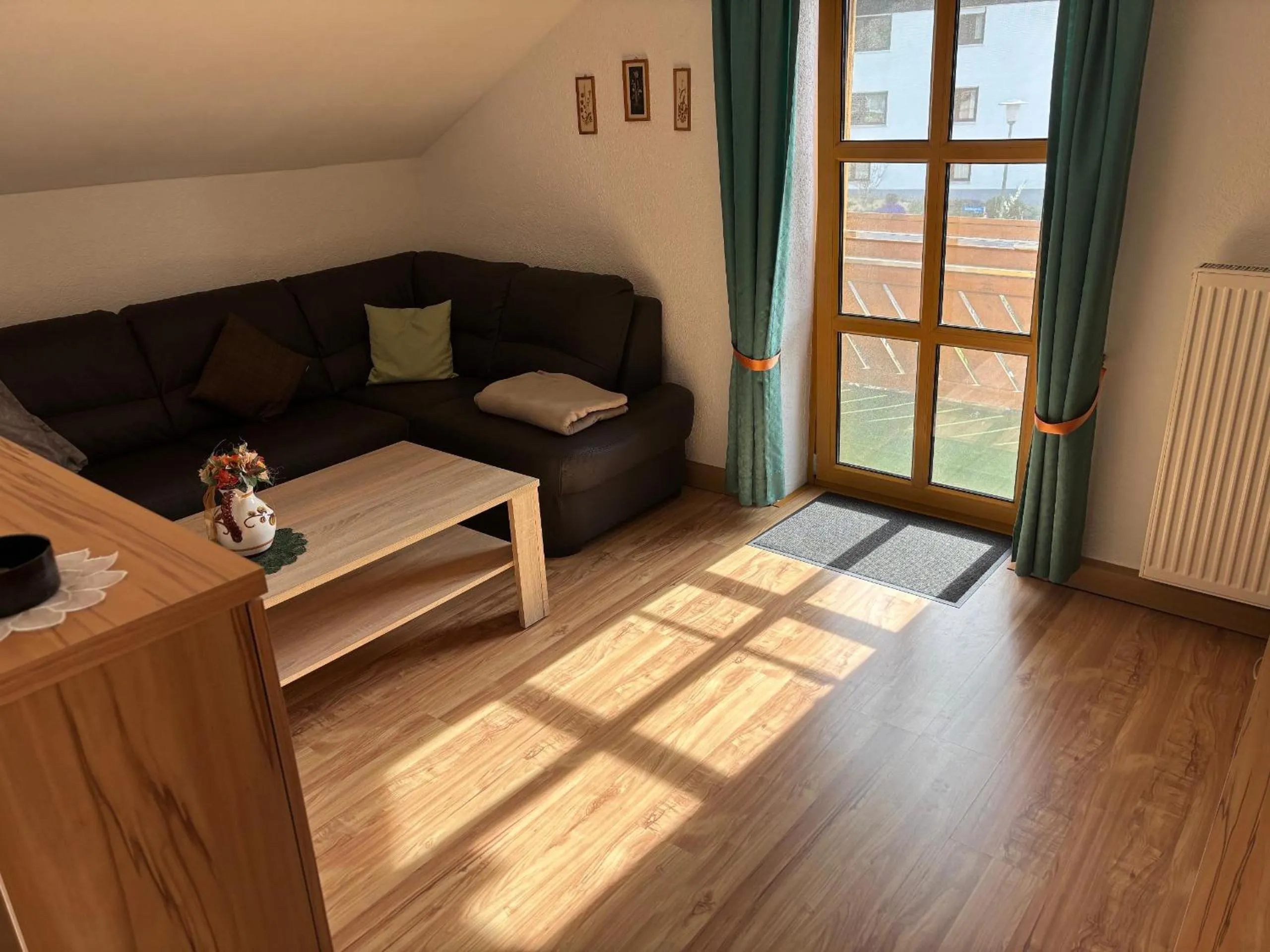 Living room in Ferienwohnungen Schellein