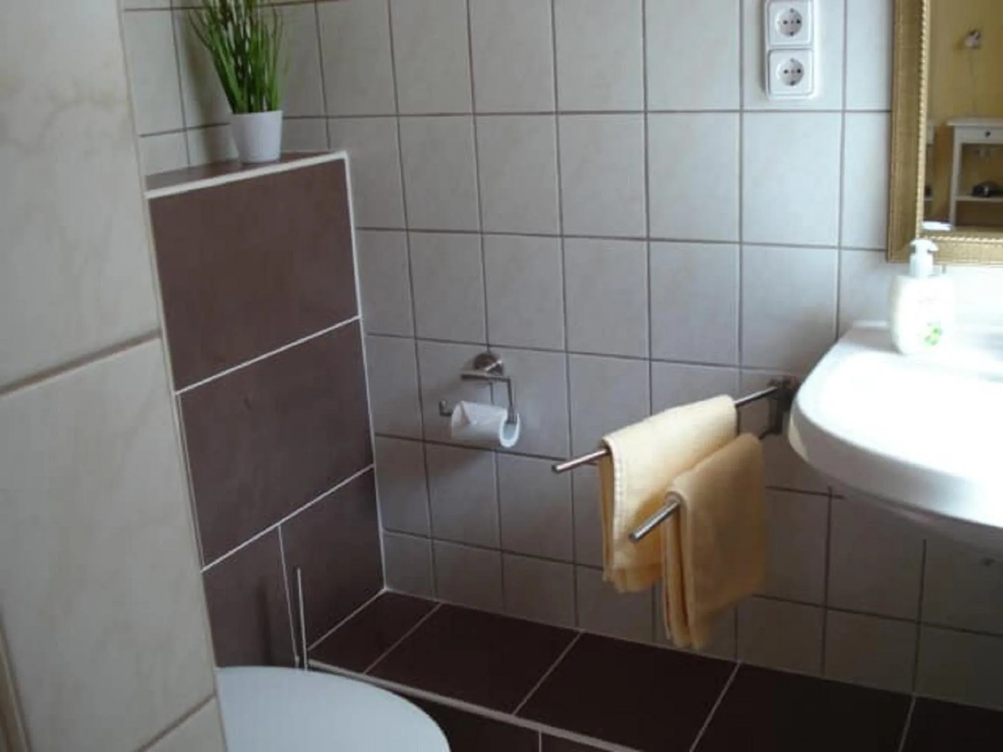 Bathroom in Ferienwohnungen Schellein