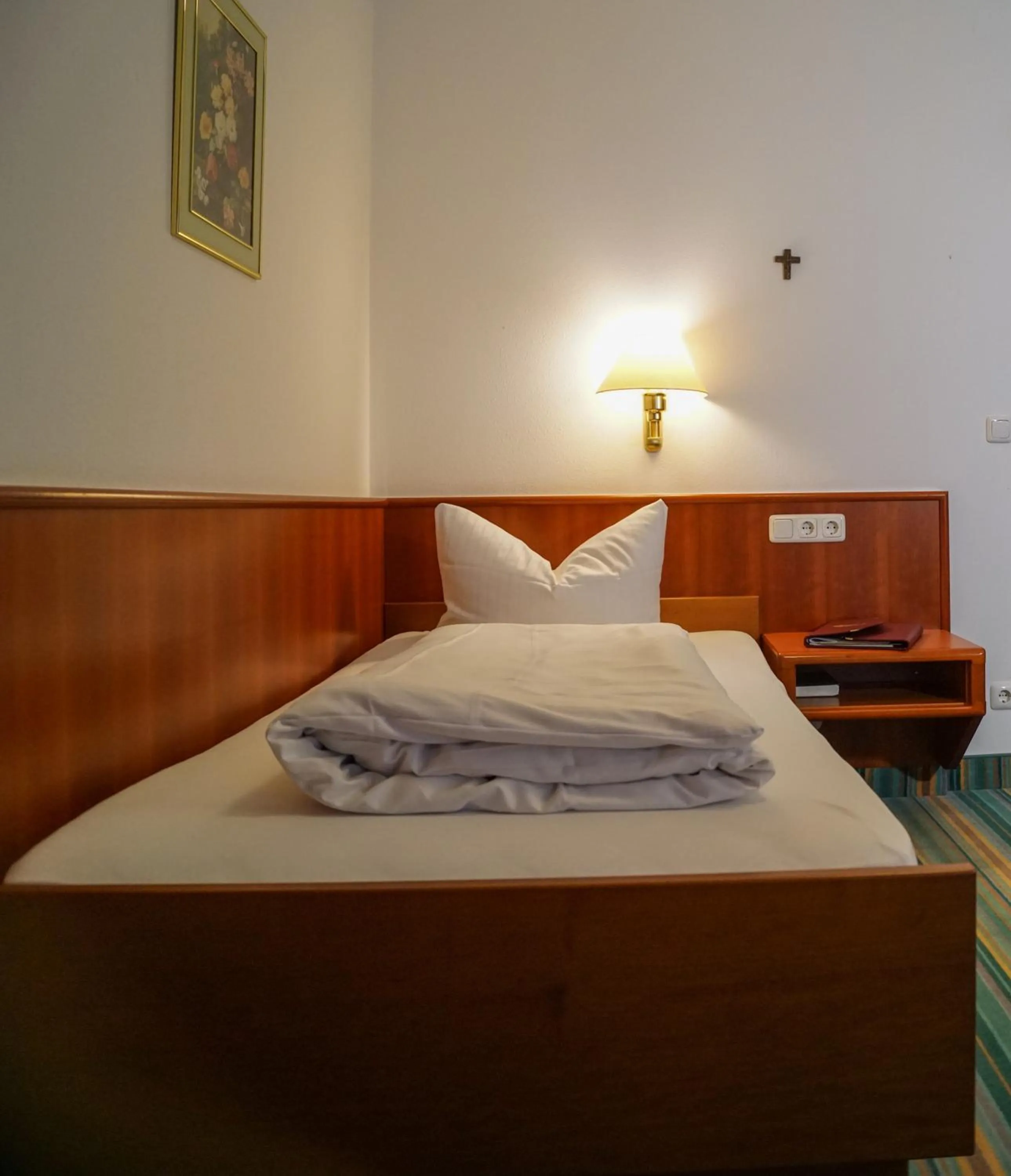 Photo of the whole room, Bed in Landhotel Geyer