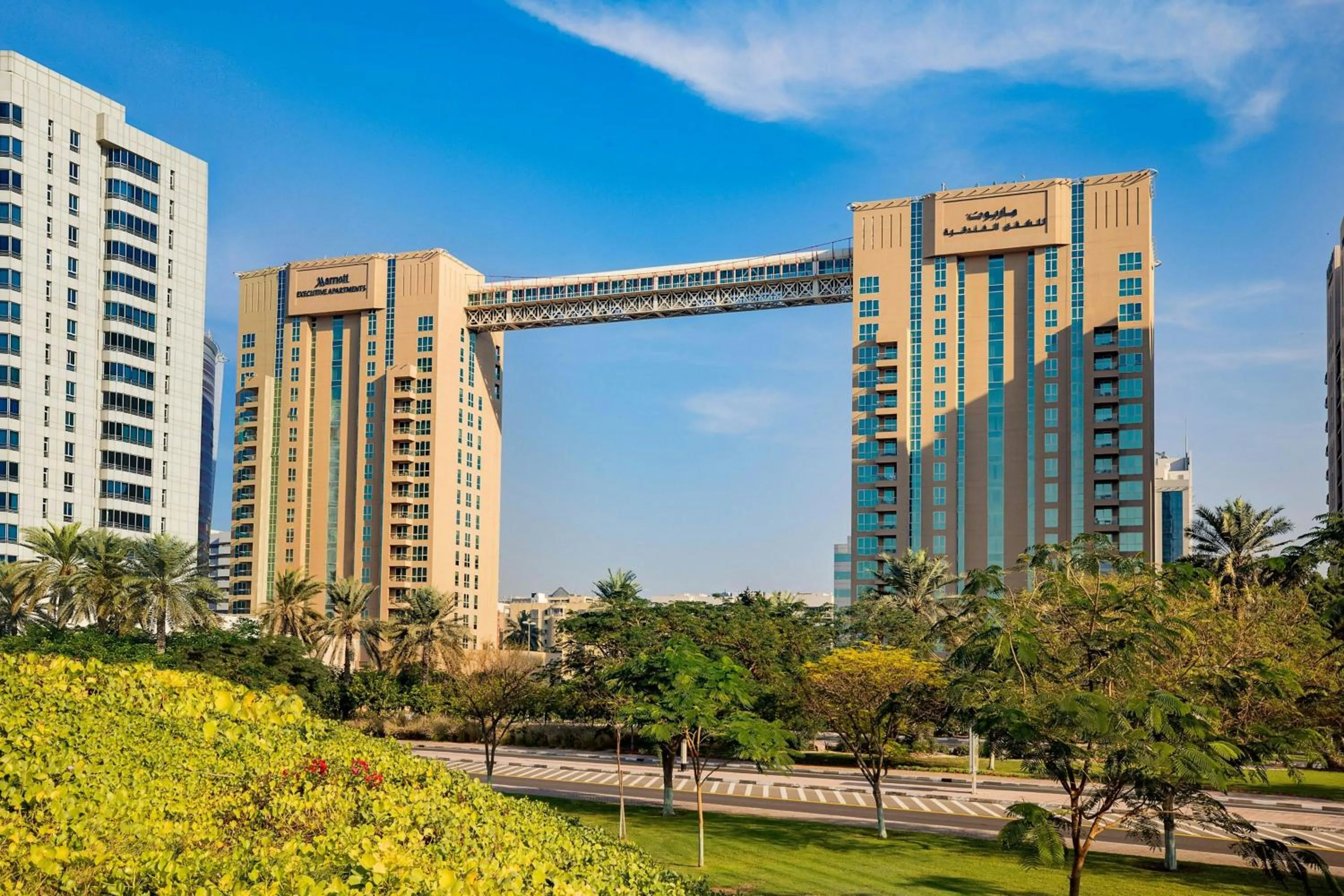 Property building in Marriott Executive Apartments Dubai Creek